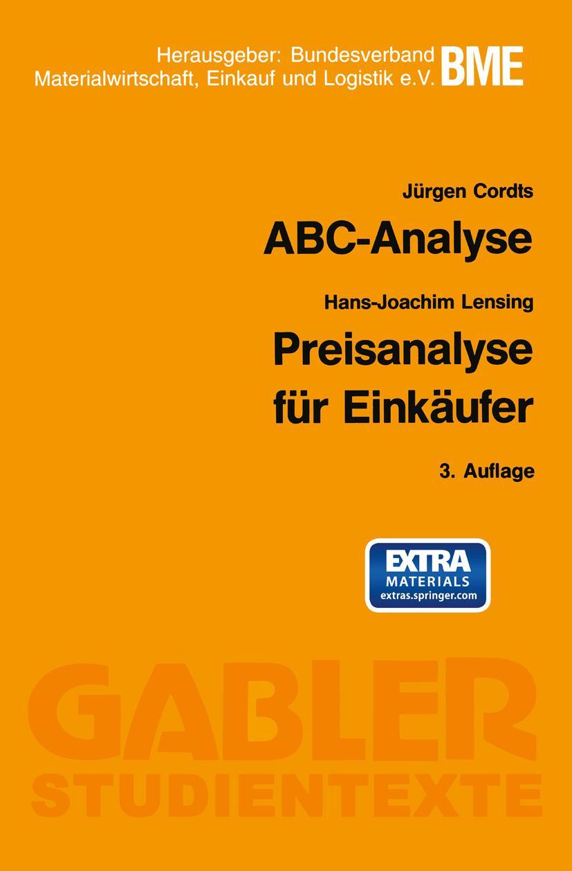 Vorderes Coverbild ABC-Analyse