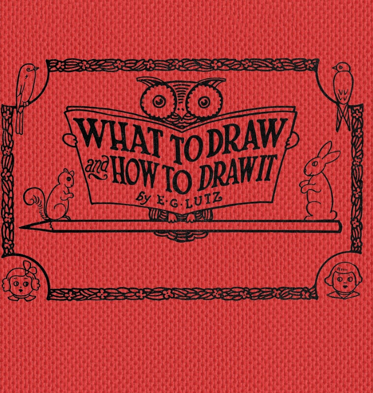 Vorderes Coverbild What to draw and how to draw it