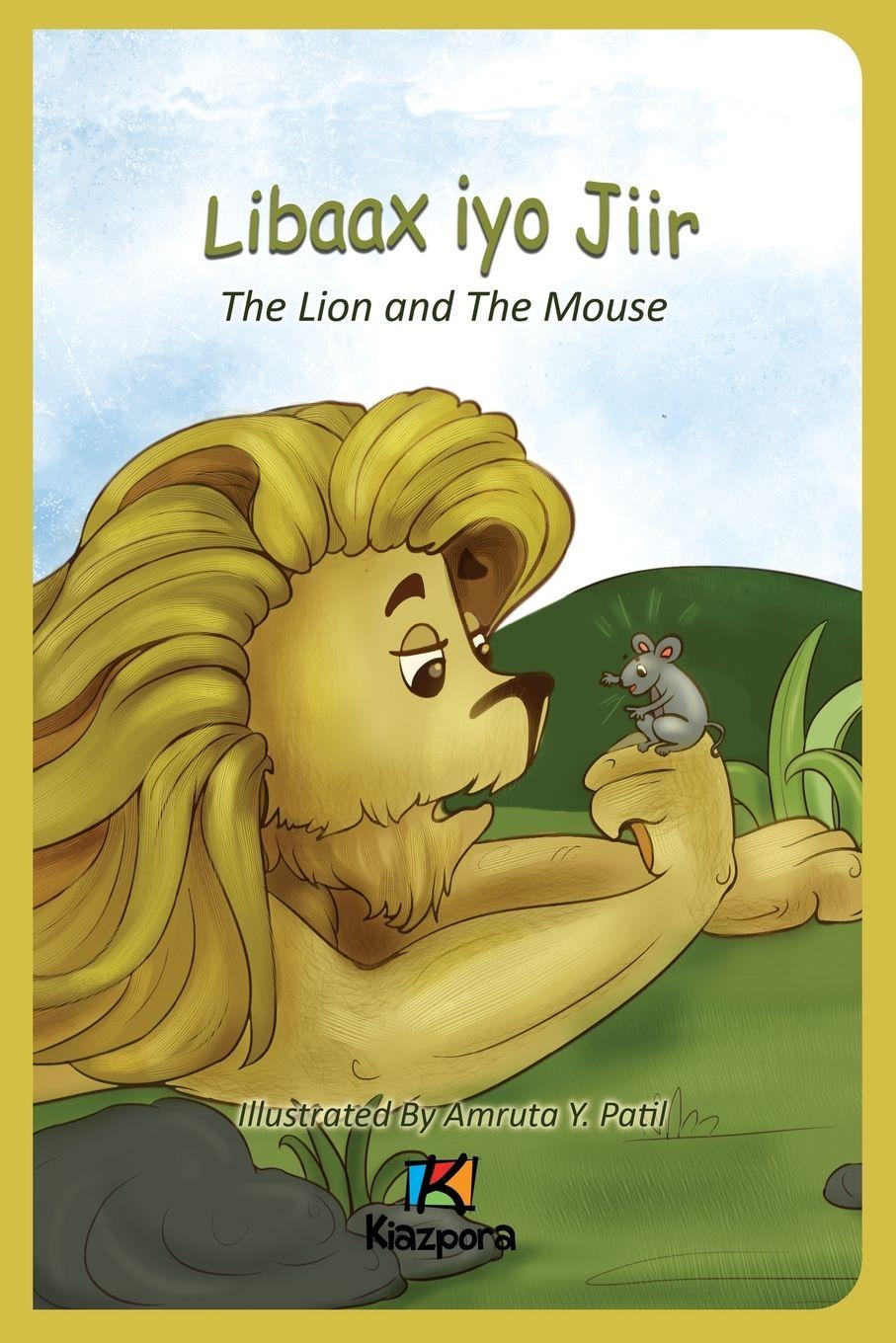 Vorderes Coverbild Libaax iyo Jiir - The Lion and the Mouse - Somali Children's Book