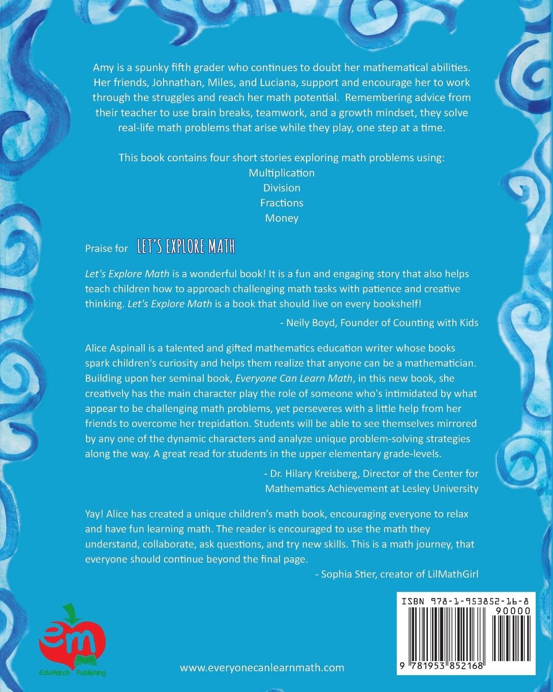 Rückseitencover Let's Explore Math