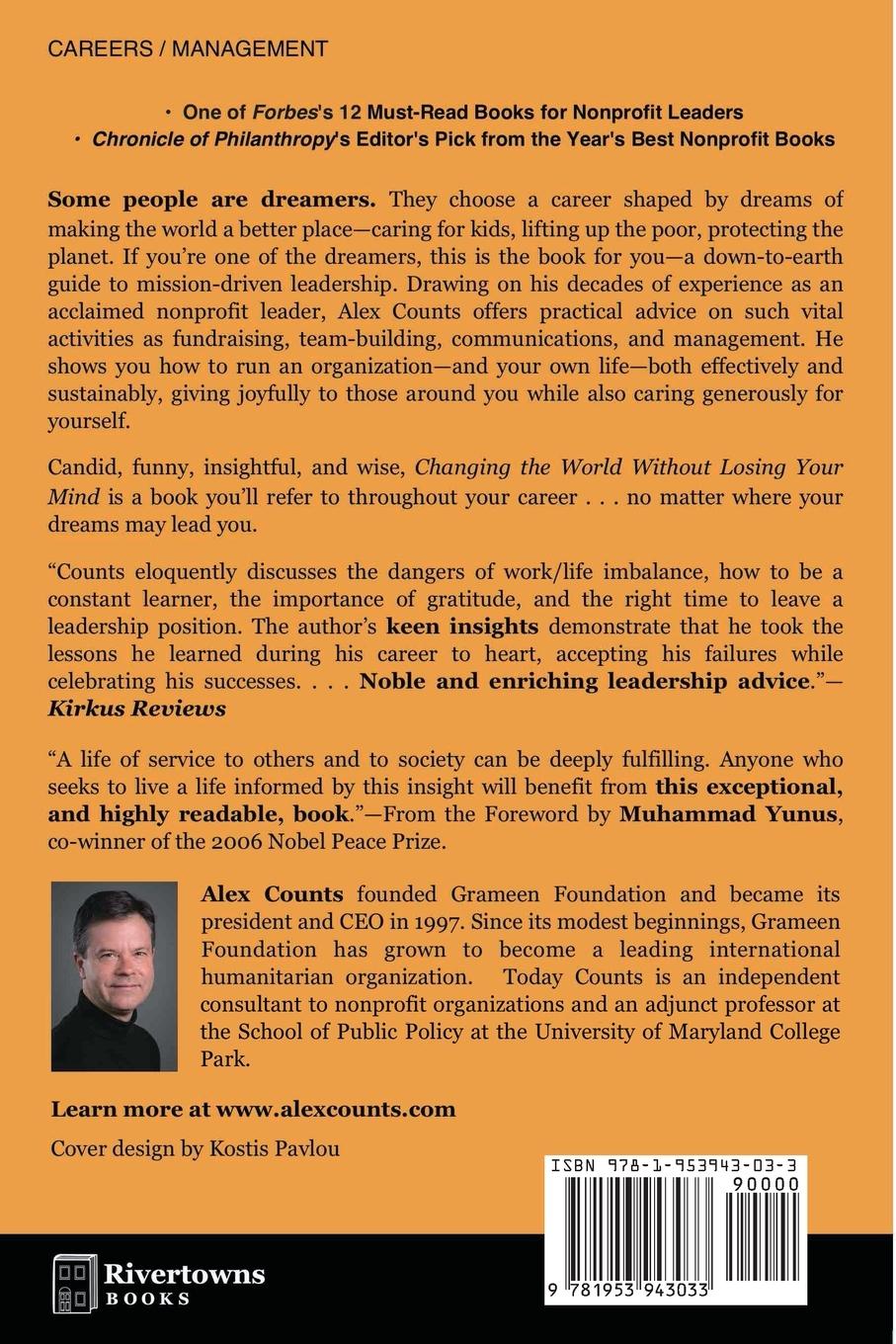 Rückseitencover Changing the World Without Losing Your Mind, Revised Edition