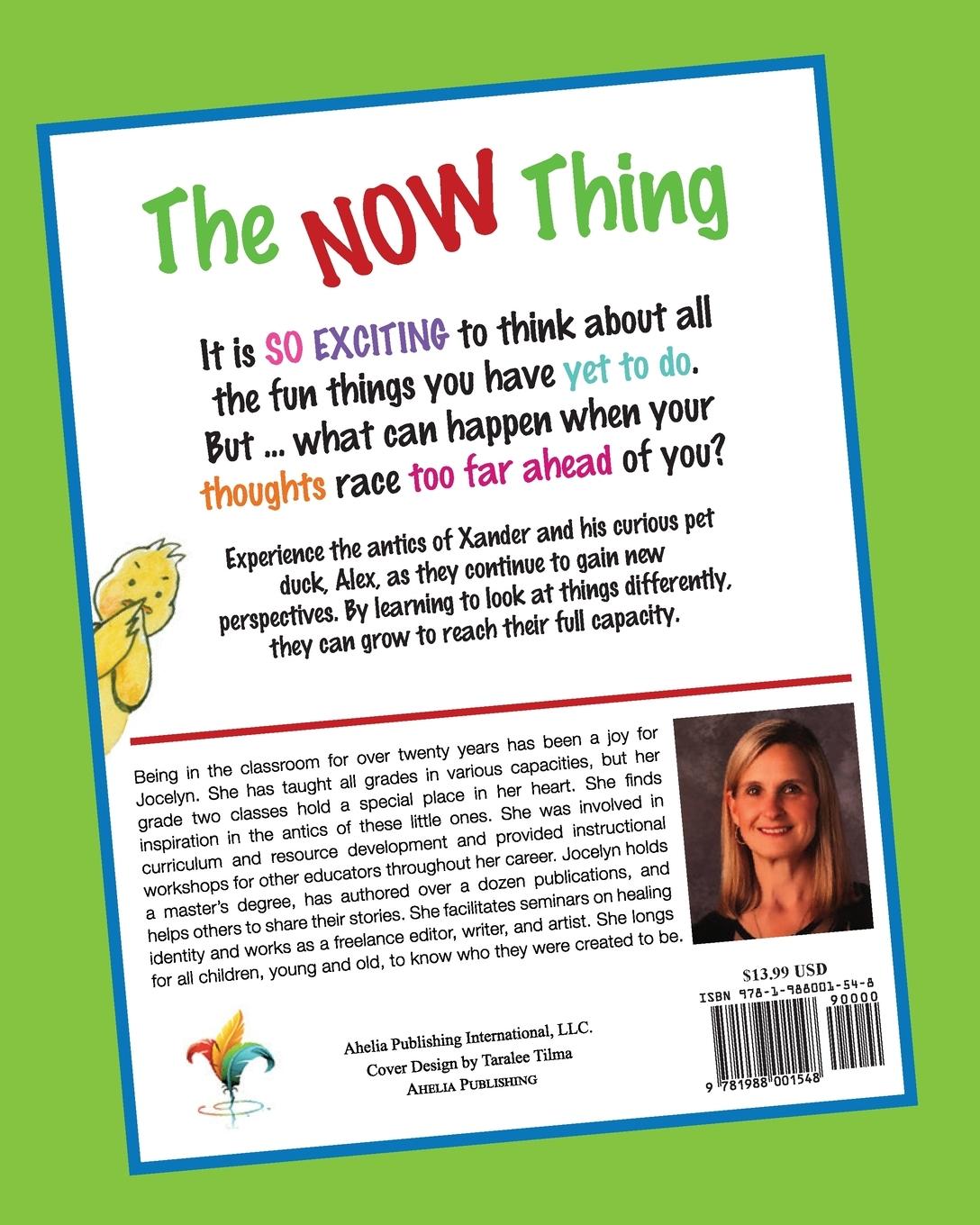 Rückseitencover the now thing