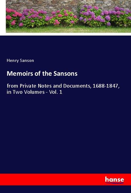 Vorderes Coverbild Memoirs of the Sansons