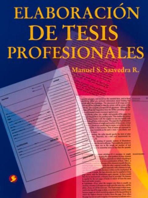Vorderes Coverbild Elaboración de Tesis Profesionales