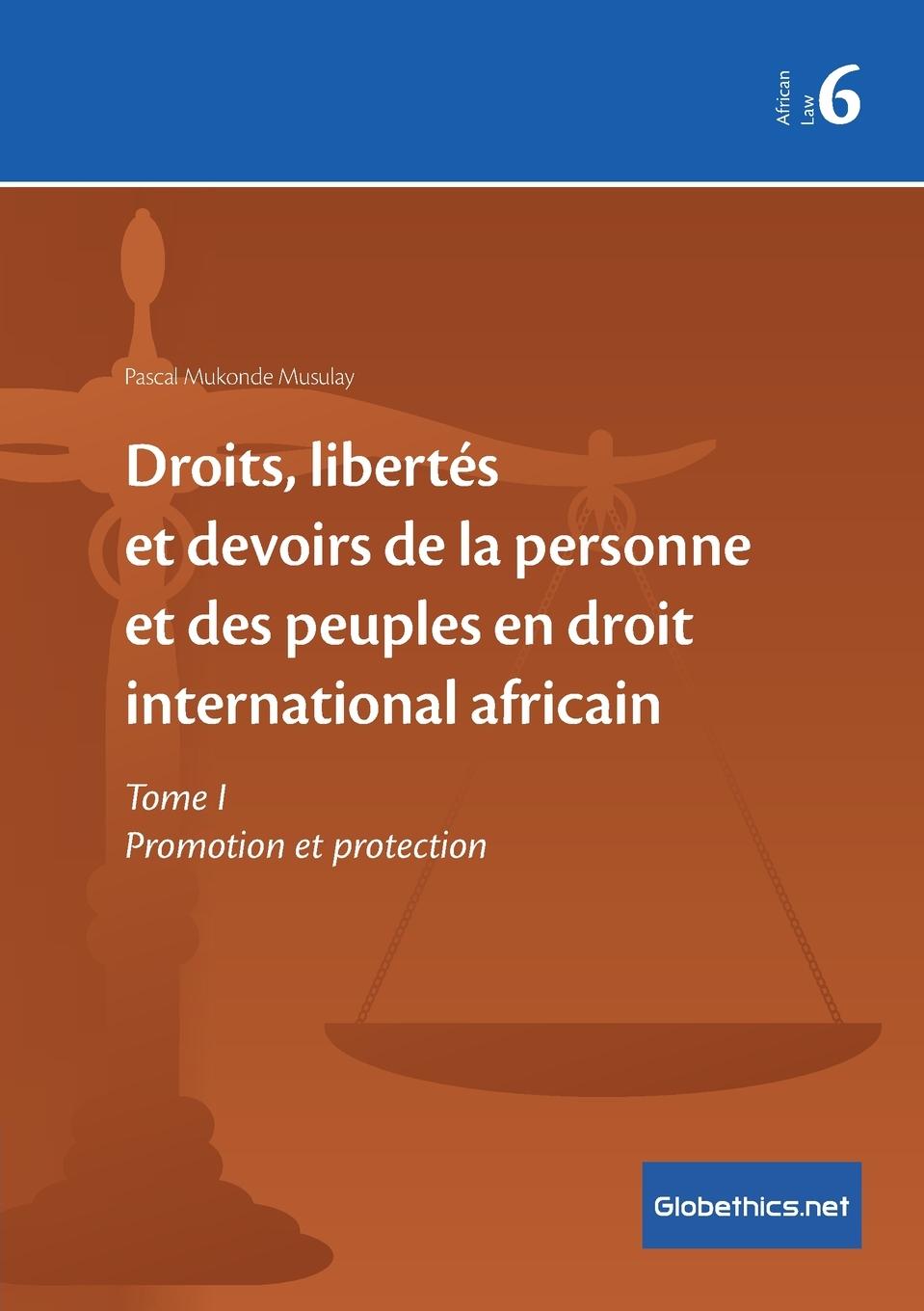 Vorderes Coverbild Droits, libertés et devoirs de la personne et des peuples en droit international africain