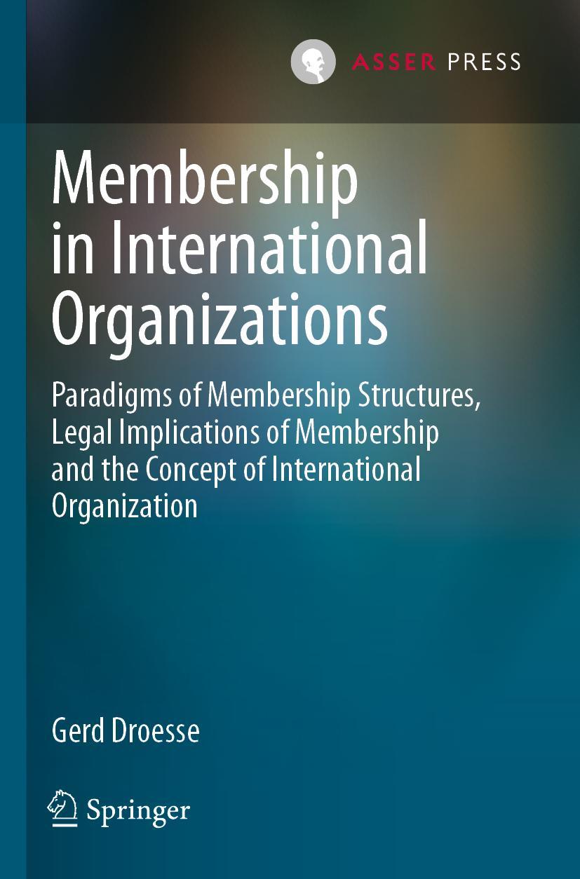 Vorderes Coverbild Membership in International Organizations