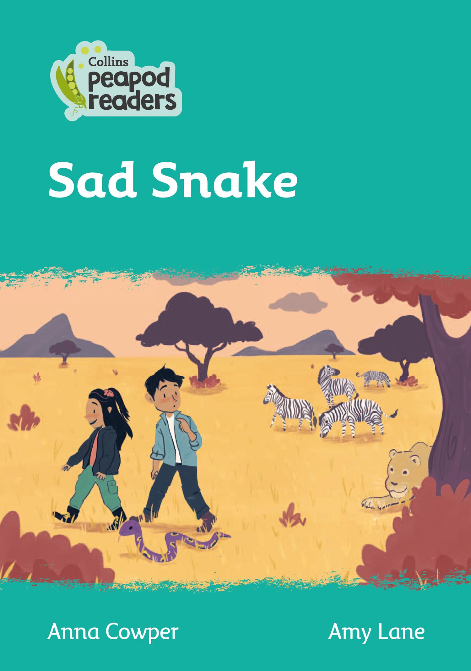 Vorderes Coverbild Collins Peapod Readers - Level 3 - Sad Snake