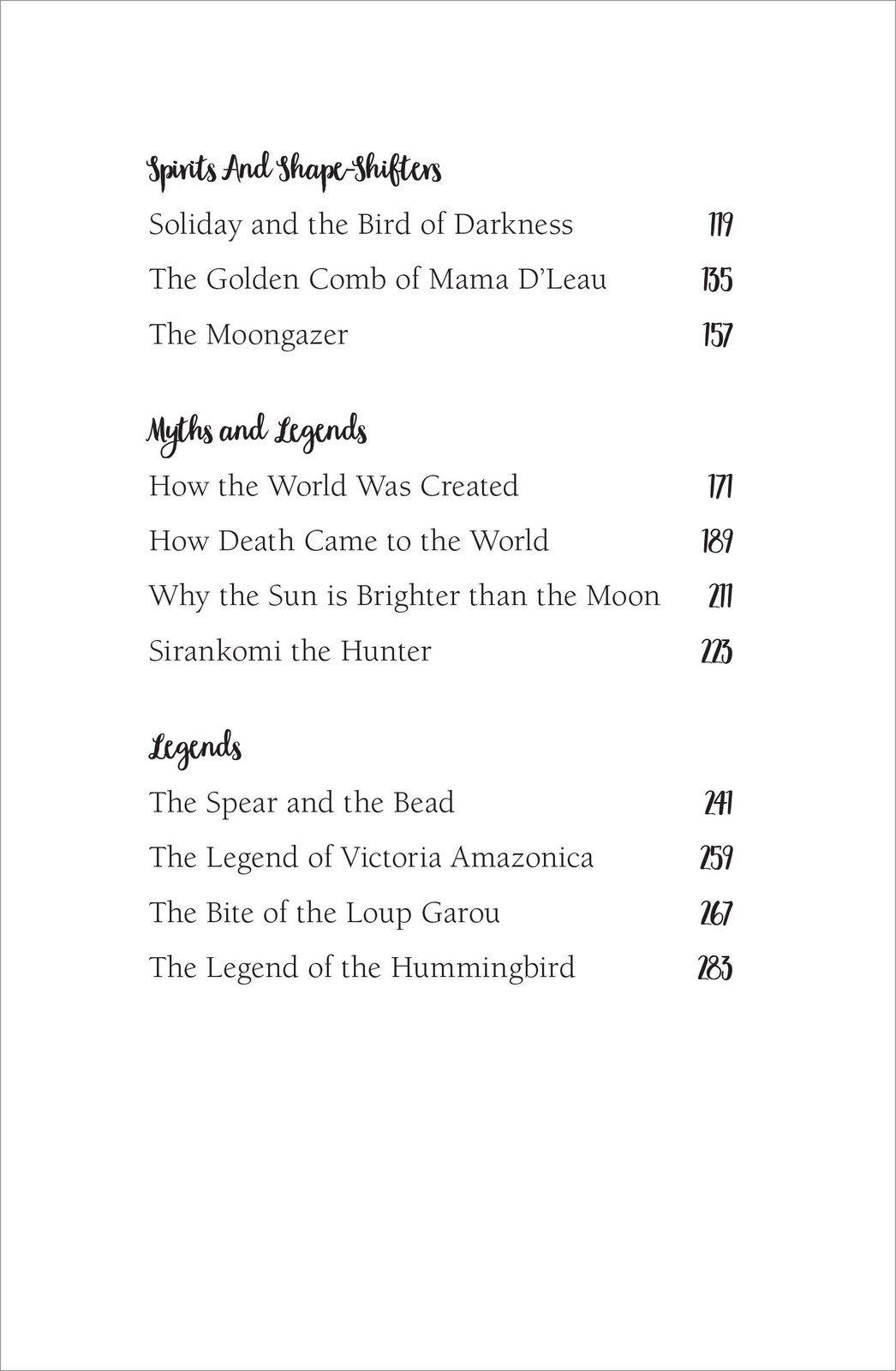 Beispielinhalt (Bild) African and Caribbean Folktales, Myths and Legends