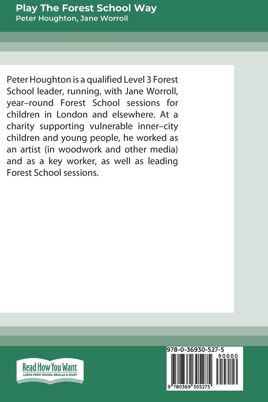 Rückseitencover Play the Forest School Way