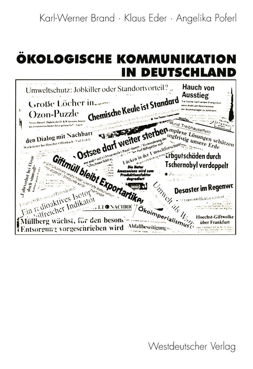 Vorderes Coverbild Ökologische Kommunikation in Deutschland