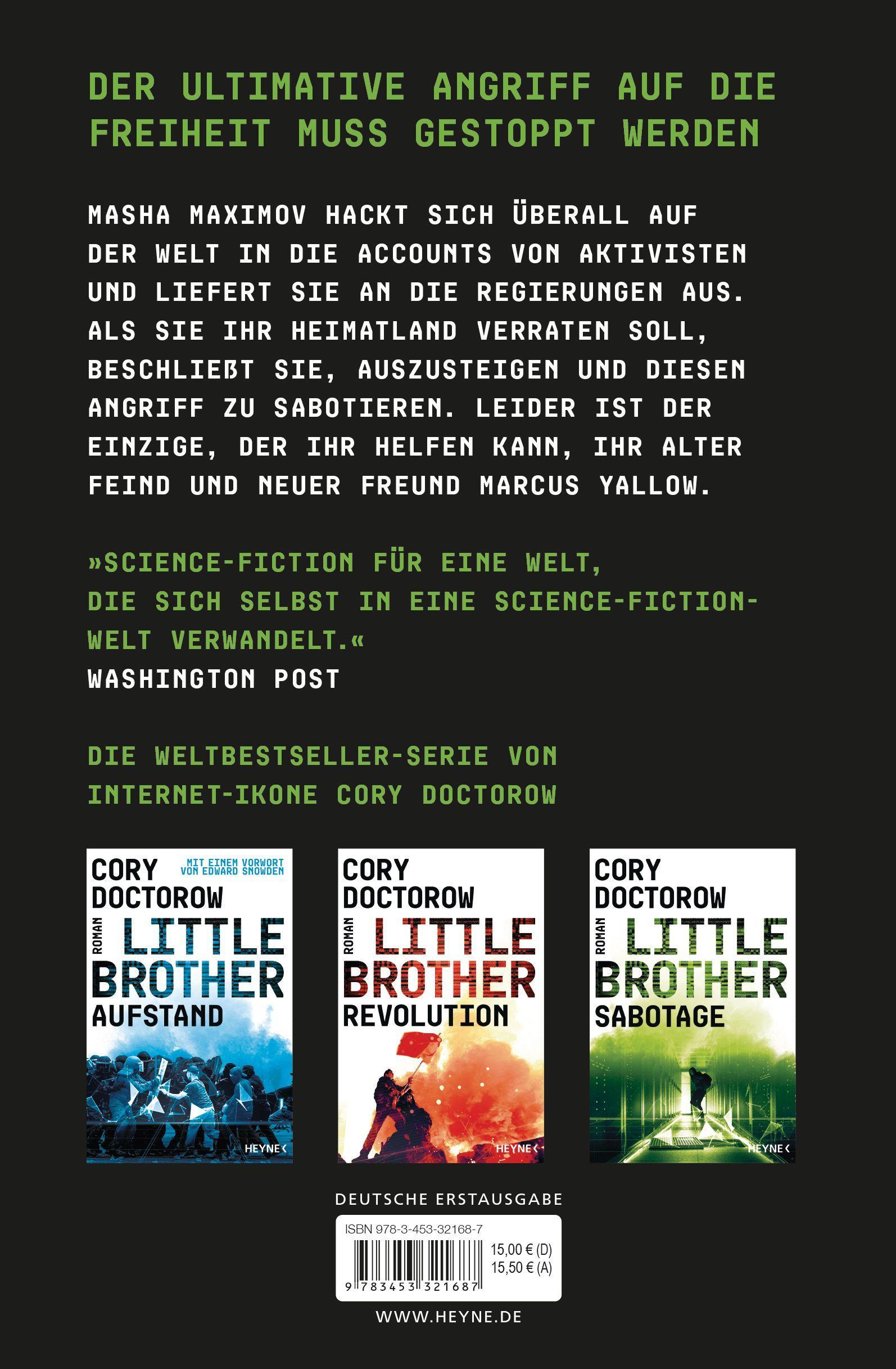 Beispielinhalt (Bild) Little Brother - Sabotage