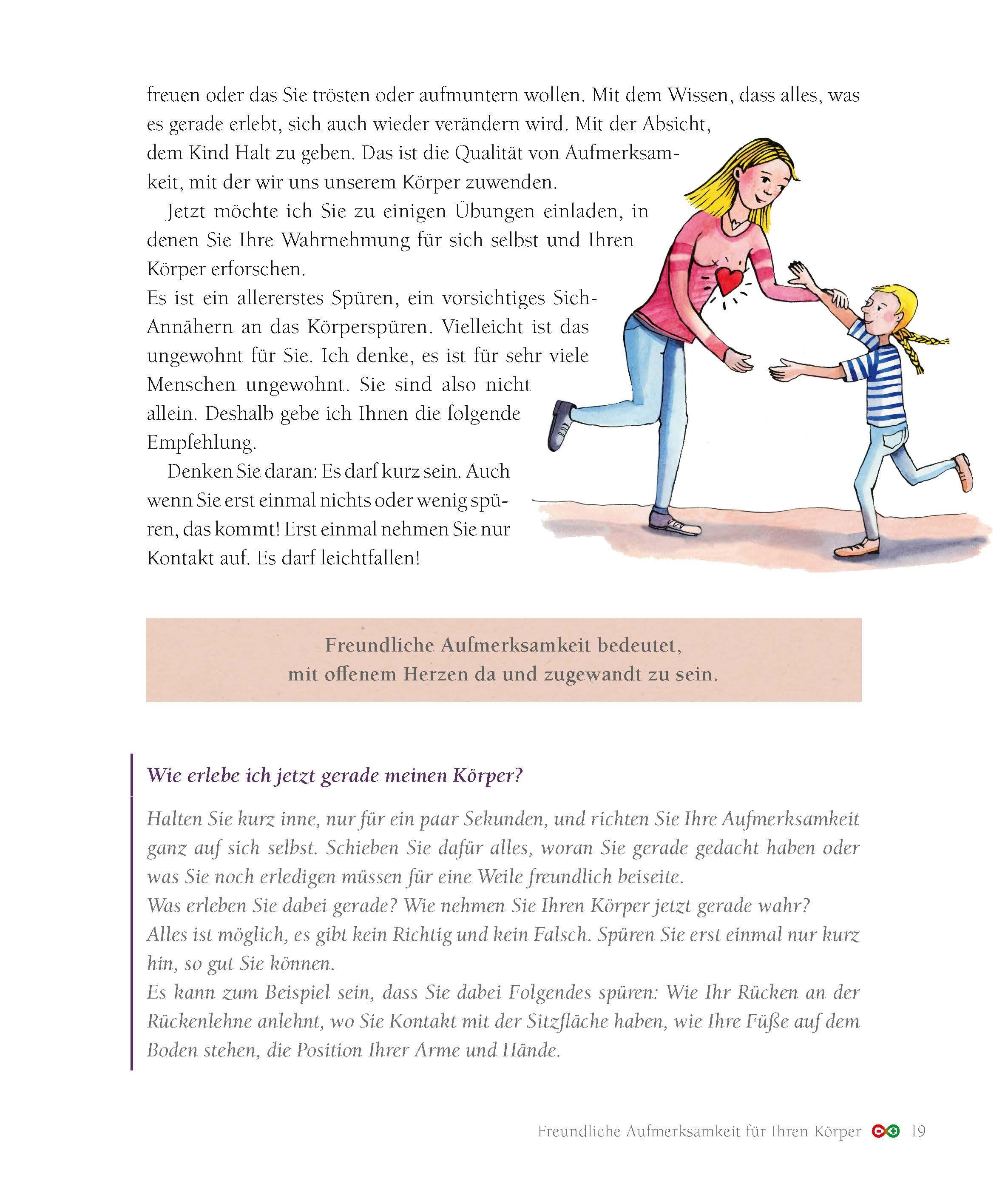 Beispielinhalt (Bild) Resilienz - dein Körper zeigt dir den Weg