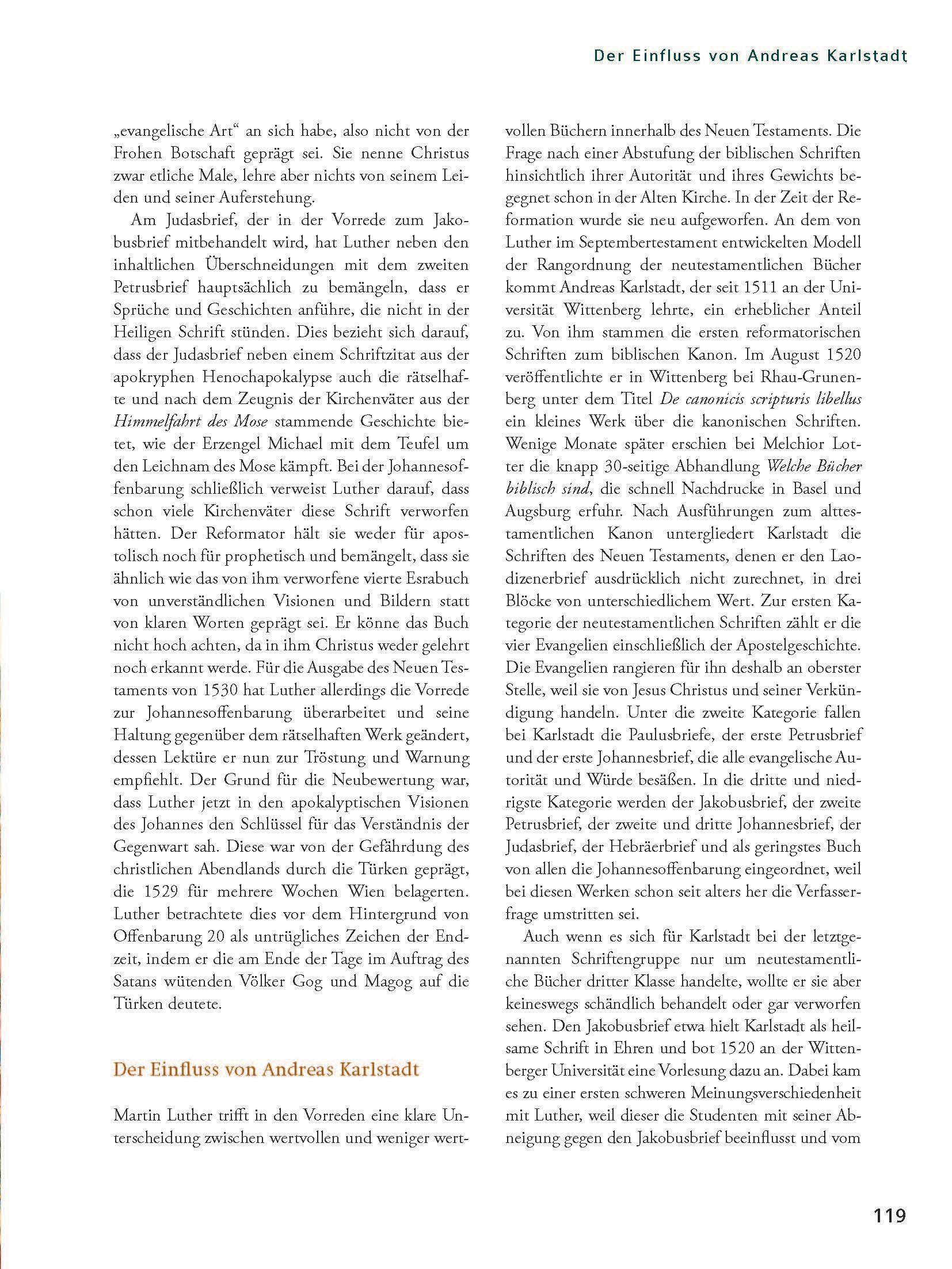 Beispielinhalt (Bild) Martin Luthers Bibel