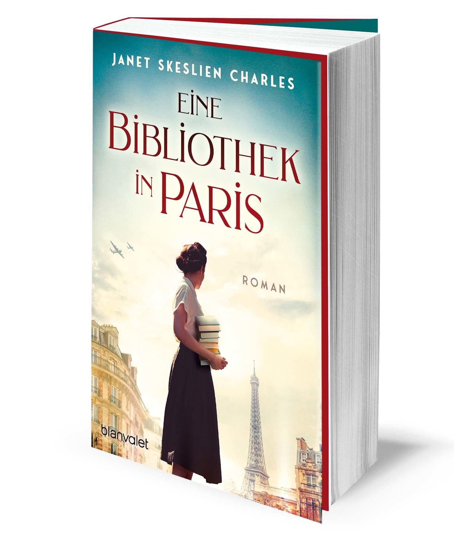 Beispielinhalt (Bild) Eine Bibliothek in Paris