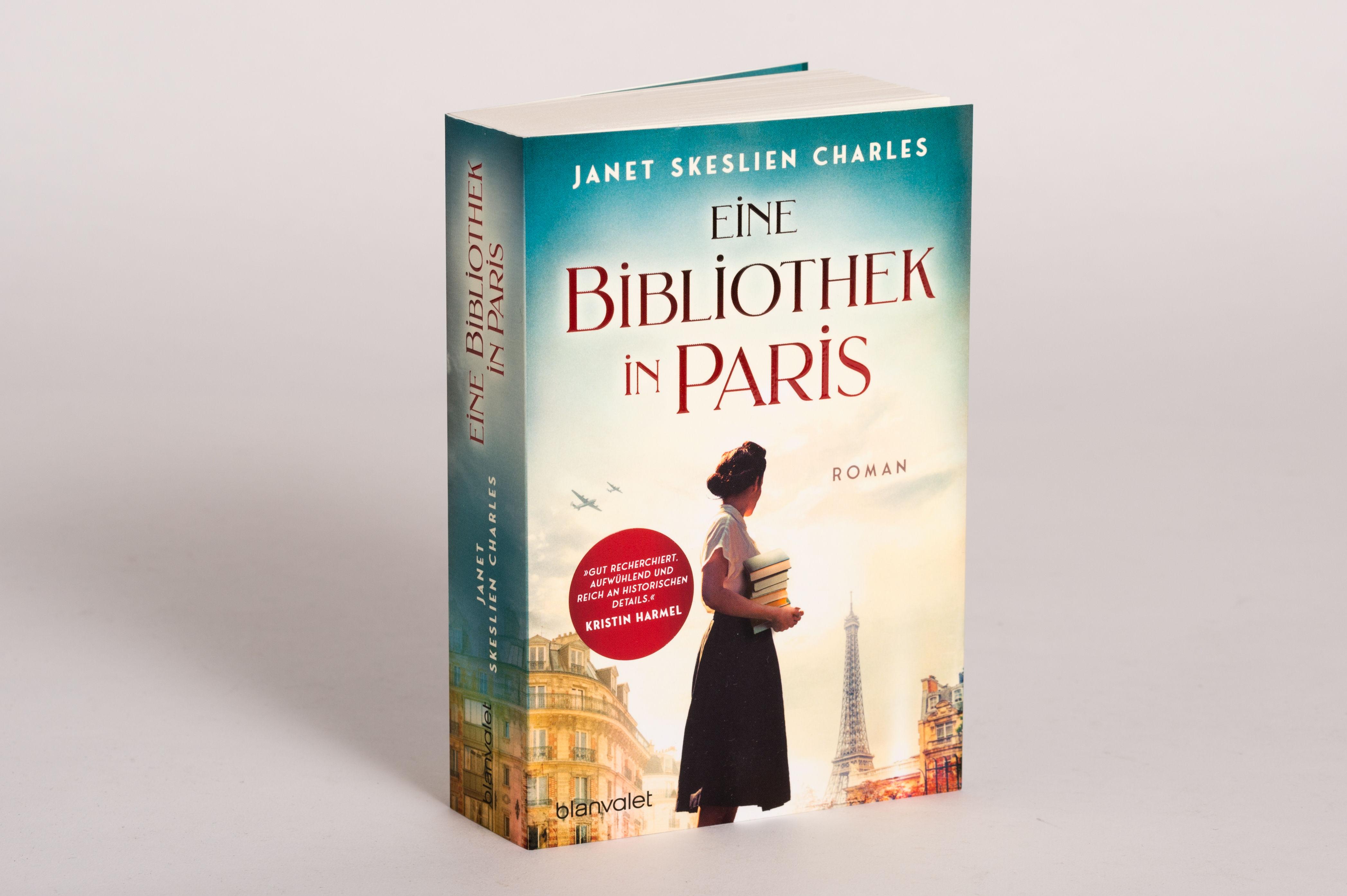 Beispielinhalt (Bild) Eine Bibliothek in Paris