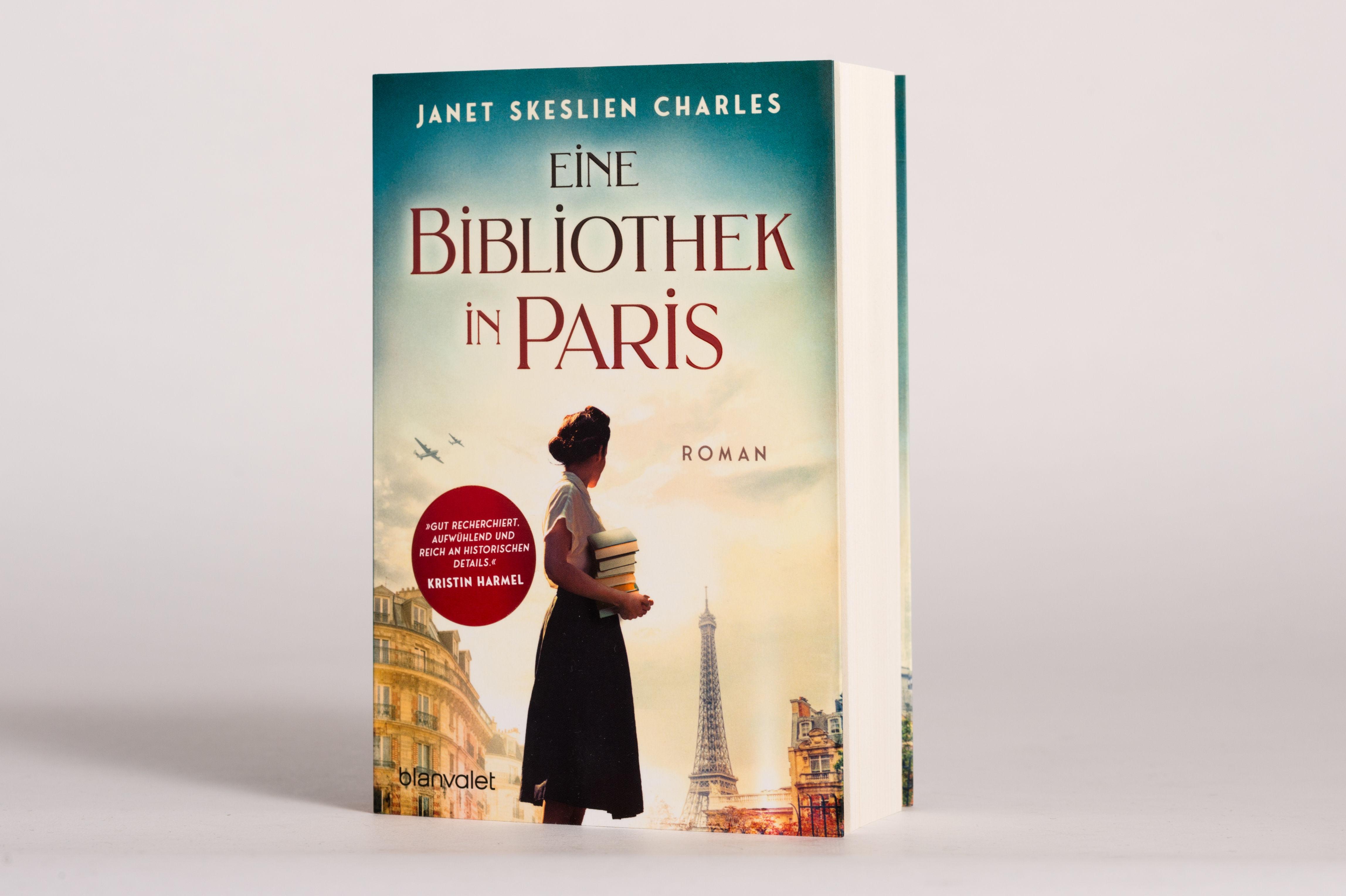 Beispielinhalt (Bild) Eine Bibliothek in Paris