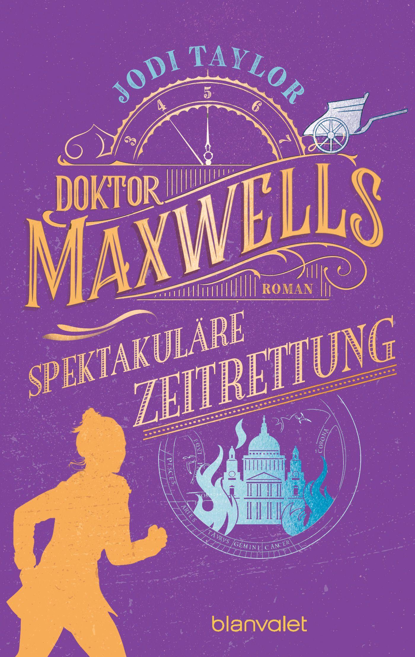 Vorderes Coverbild Doktor Maxwells spektakuläre Zeitrettung