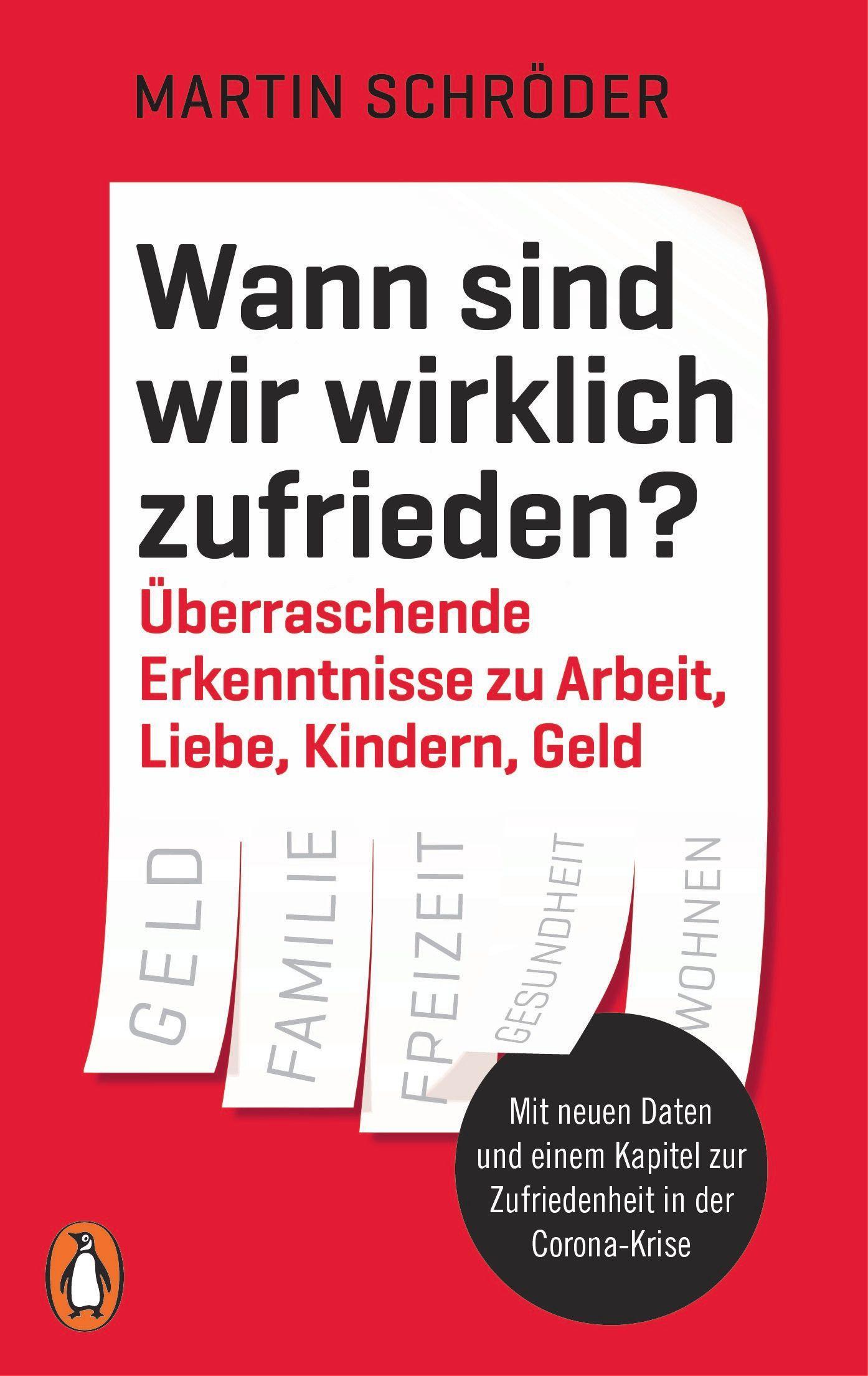 Vorderes Coverbild Wann sind wir wirklich zufrieden?