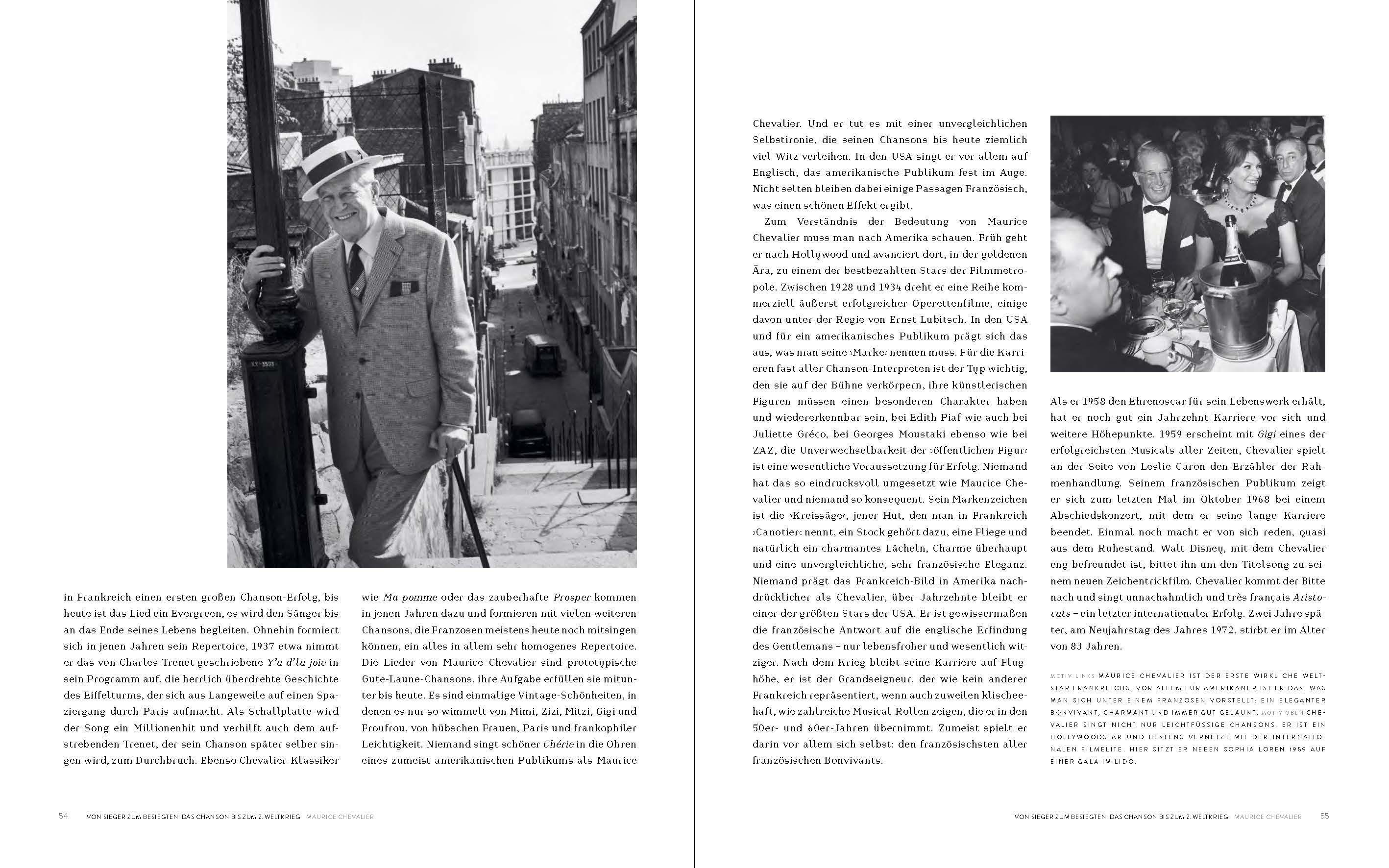 Beispielinhalt (Bild) Chanson