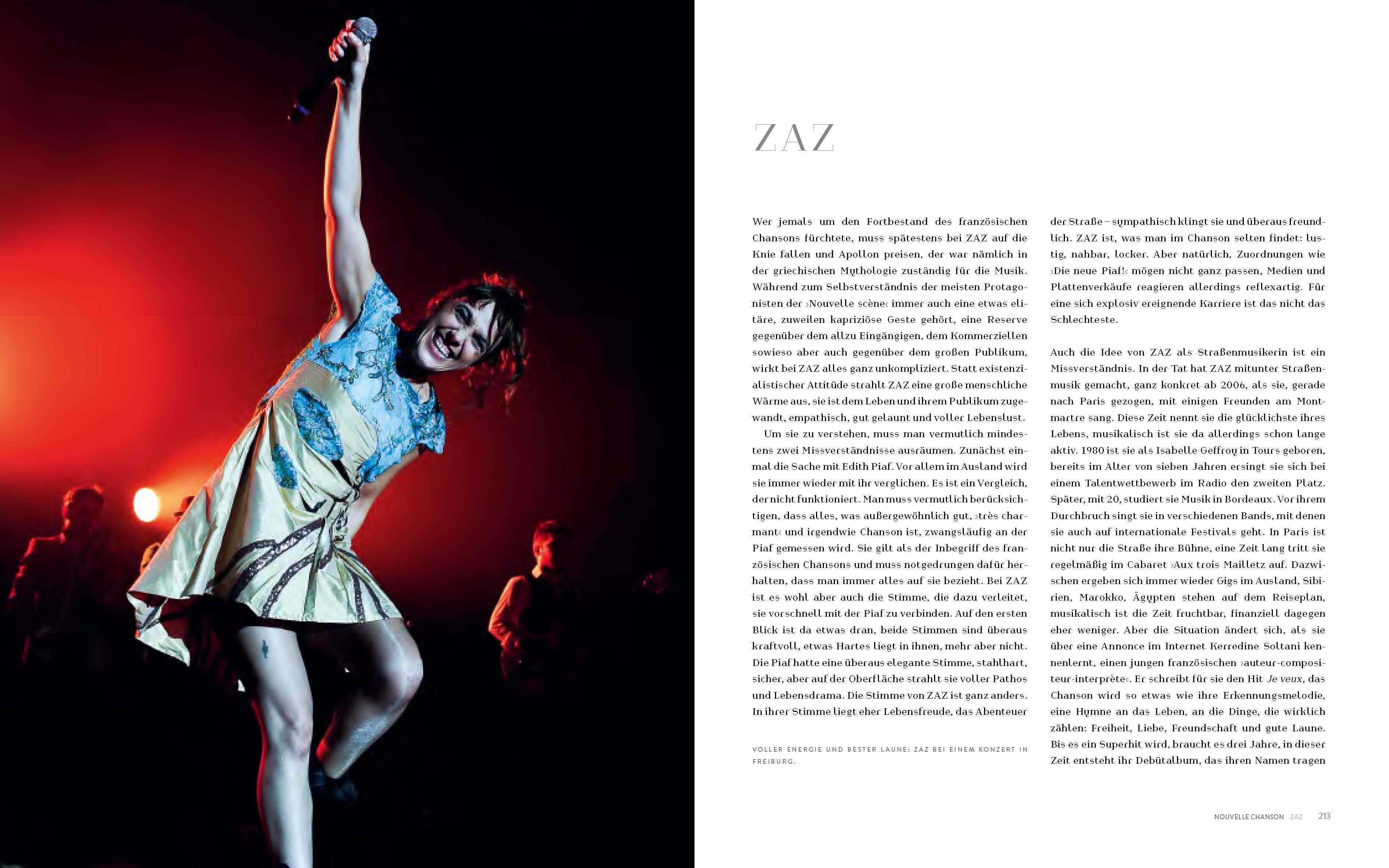 Beispielinhalt (Bild) Chanson