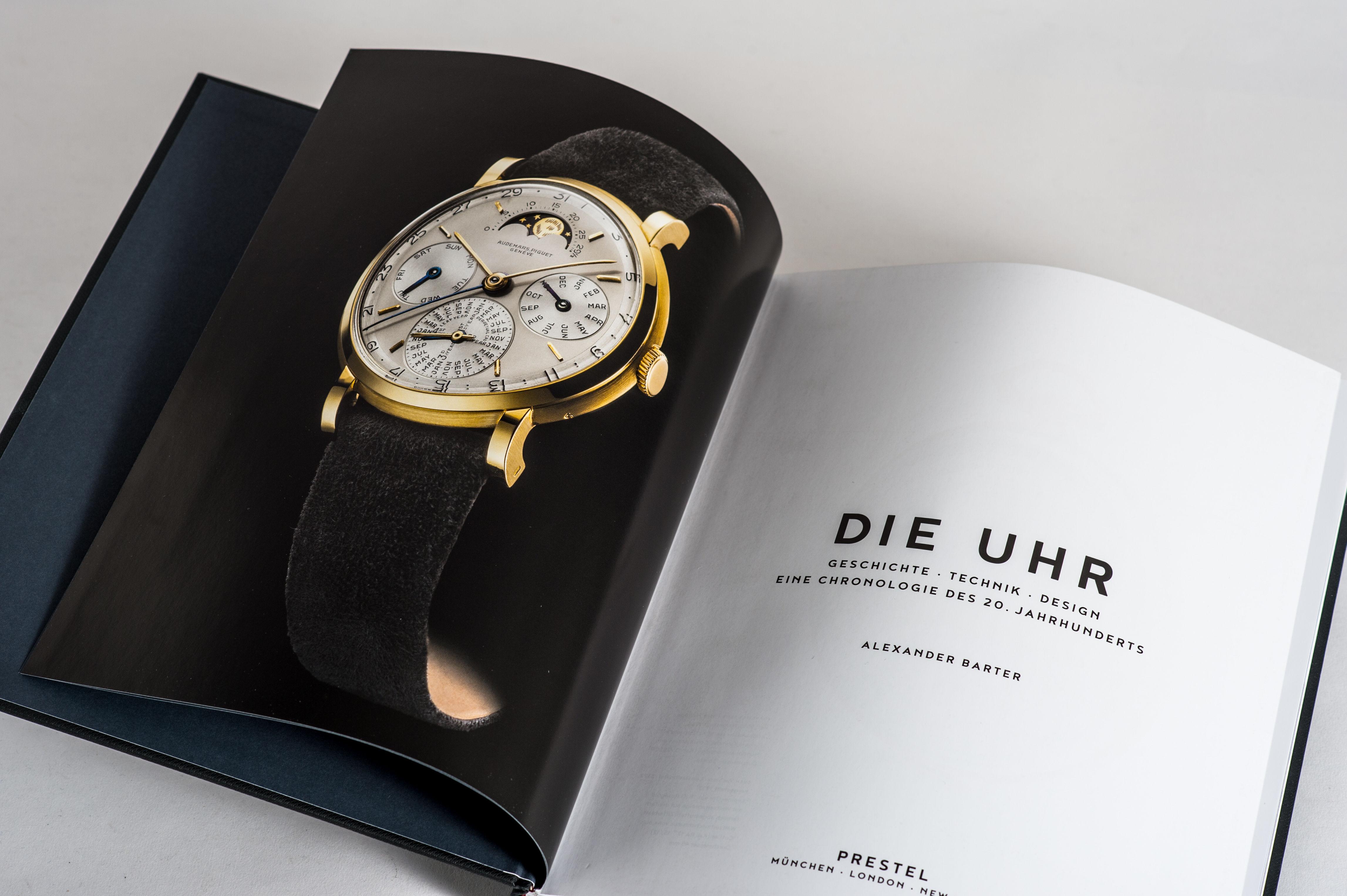 Beispielinhalt (Bild) Die Uhr. Geschichte Technik Design