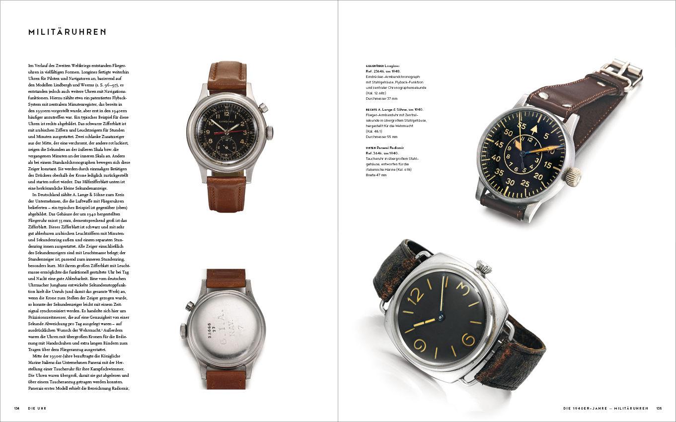 Beispielinhalt (Bild) Die Uhr. Geschichte Technik Design