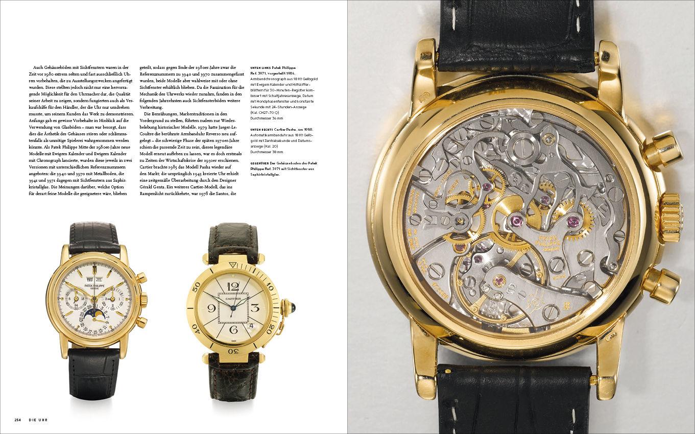 Beispielinhalt (Bild) Die Uhr. Geschichte Technik Design