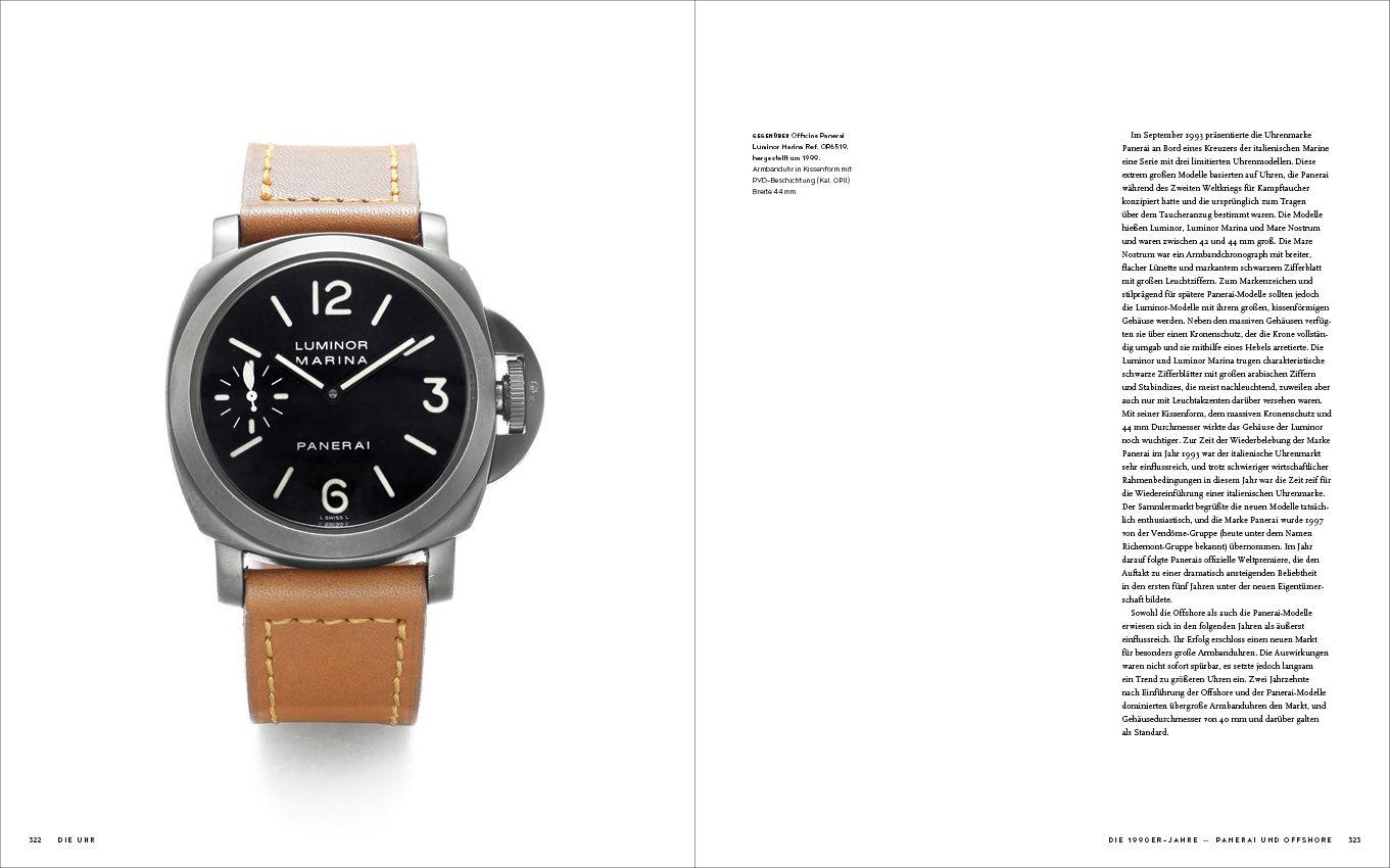 Beispielinhalt (Bild) Die Uhr. Geschichte Technik Design