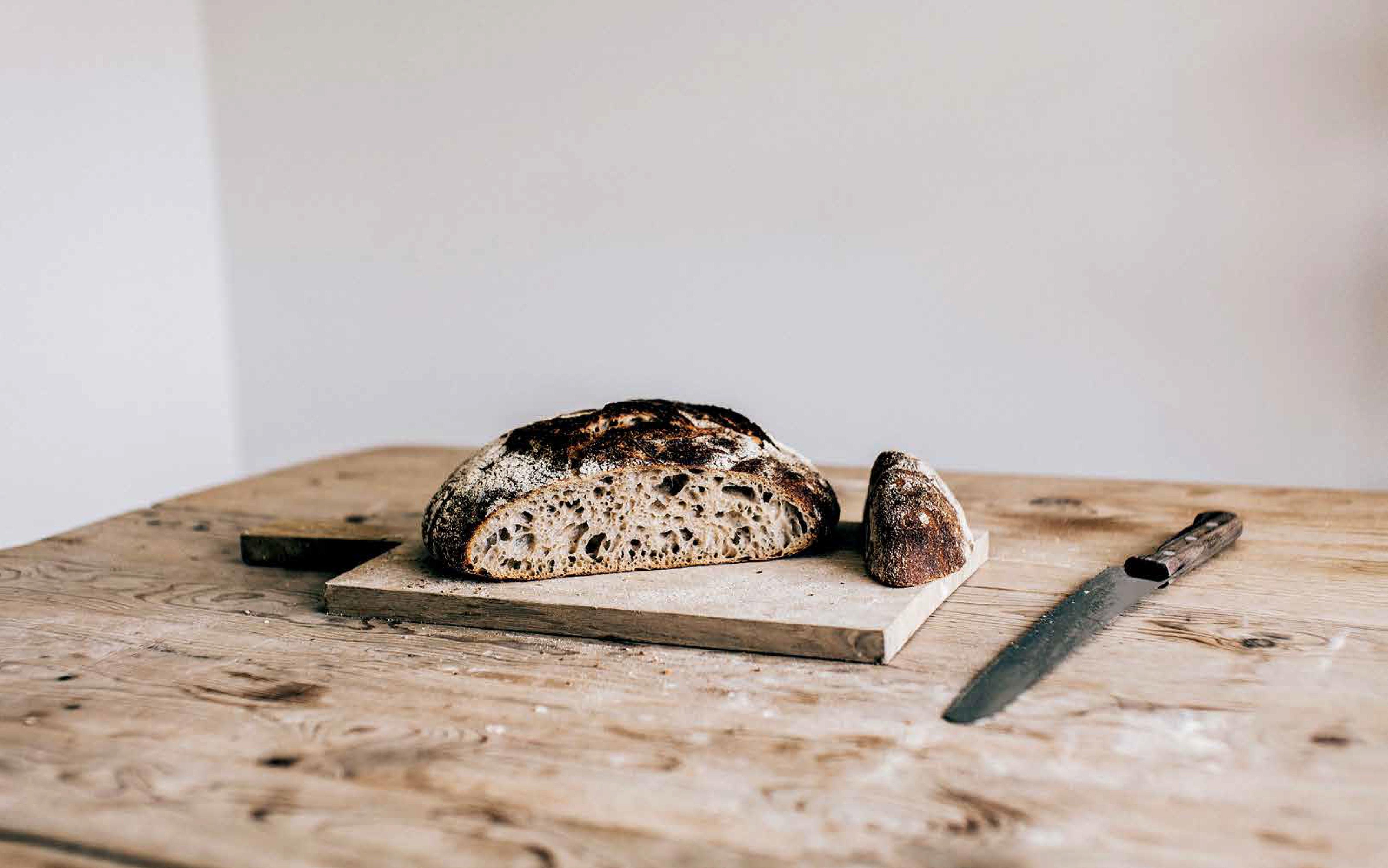 Beispielinhalt (Bild) Sauerteig. Gutes Brot backen