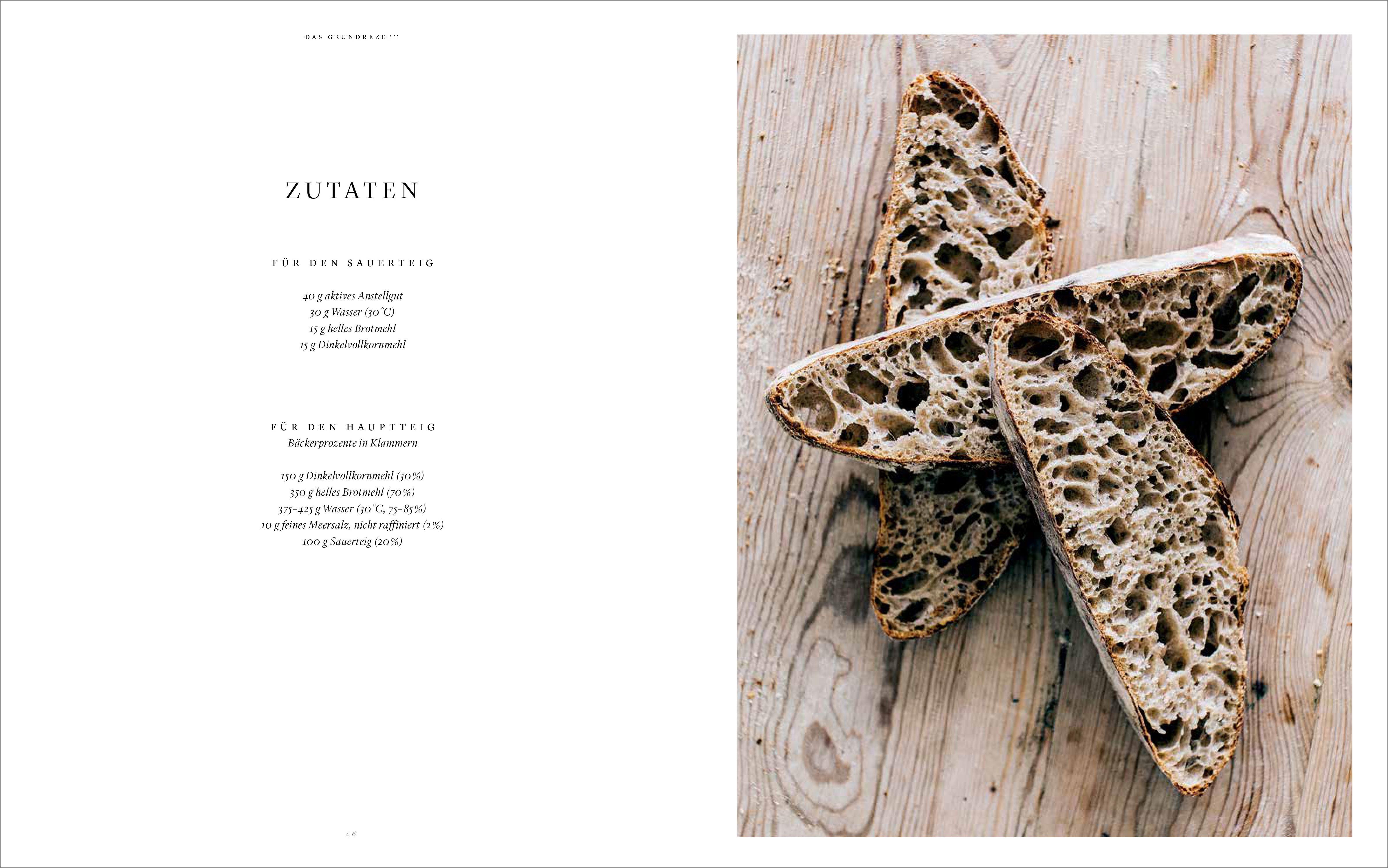 Beispielinhalt (Bild) Sauerteig. Gutes Brot backen