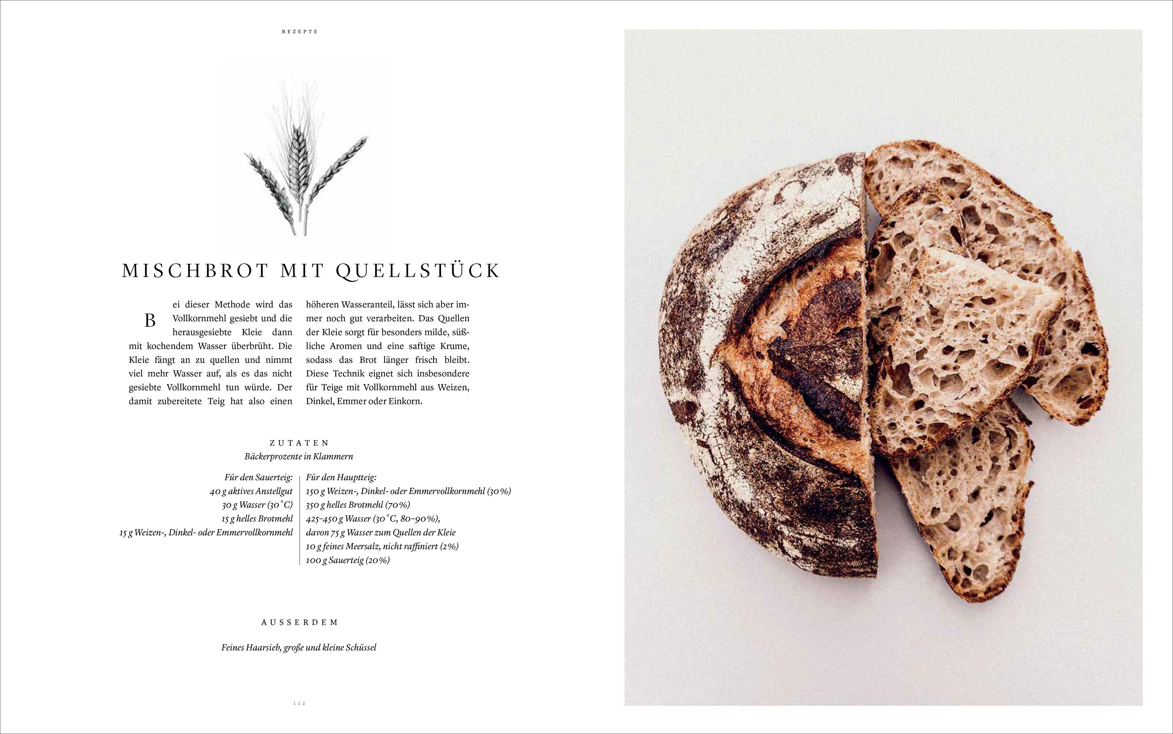 Beispielinhalt (Bild) Sauerteig. Gutes Brot backen