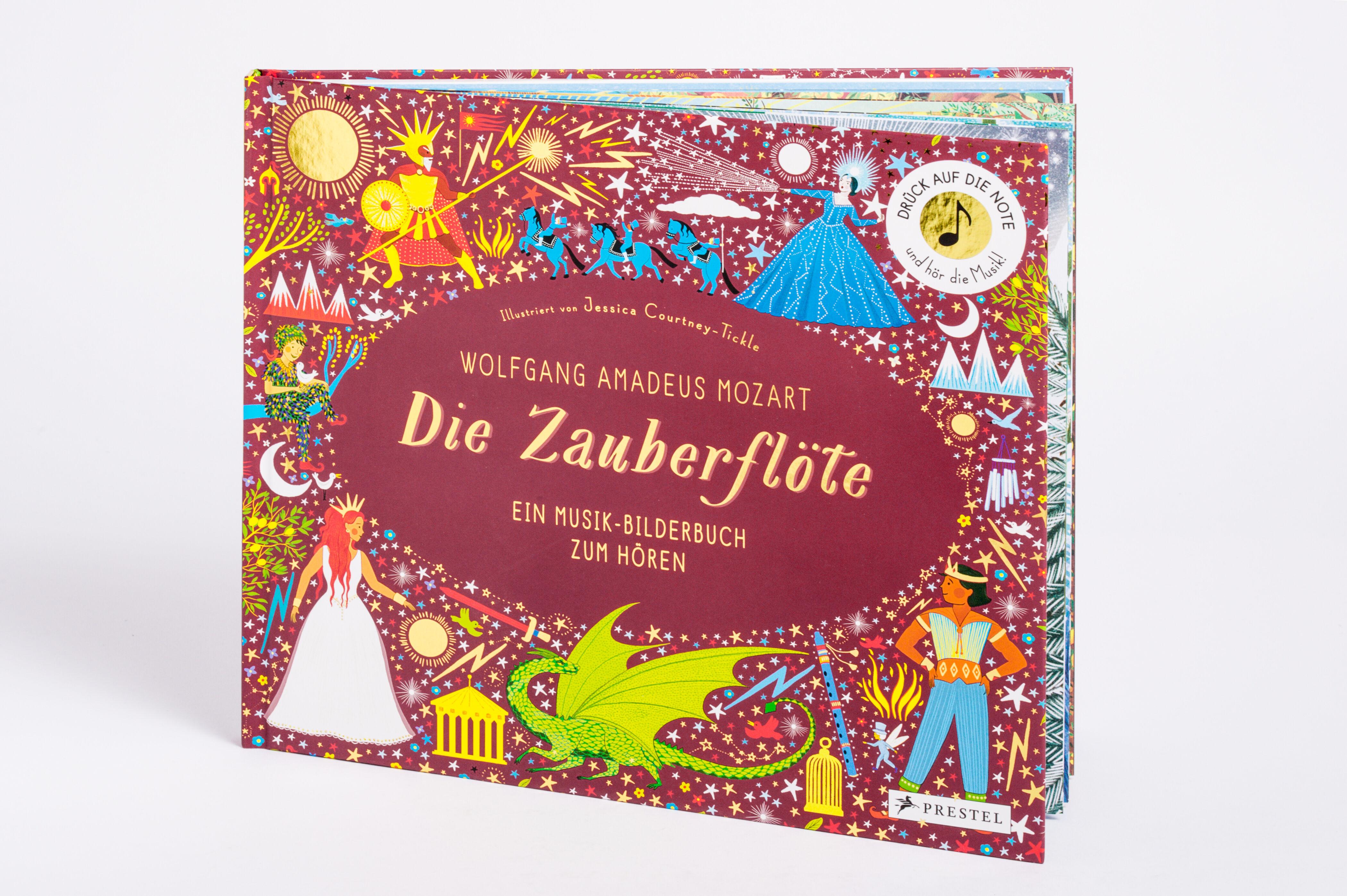 Beispielinhalt (Bild) Wolfgang Amadeus Mozart. Die Zauberflöte