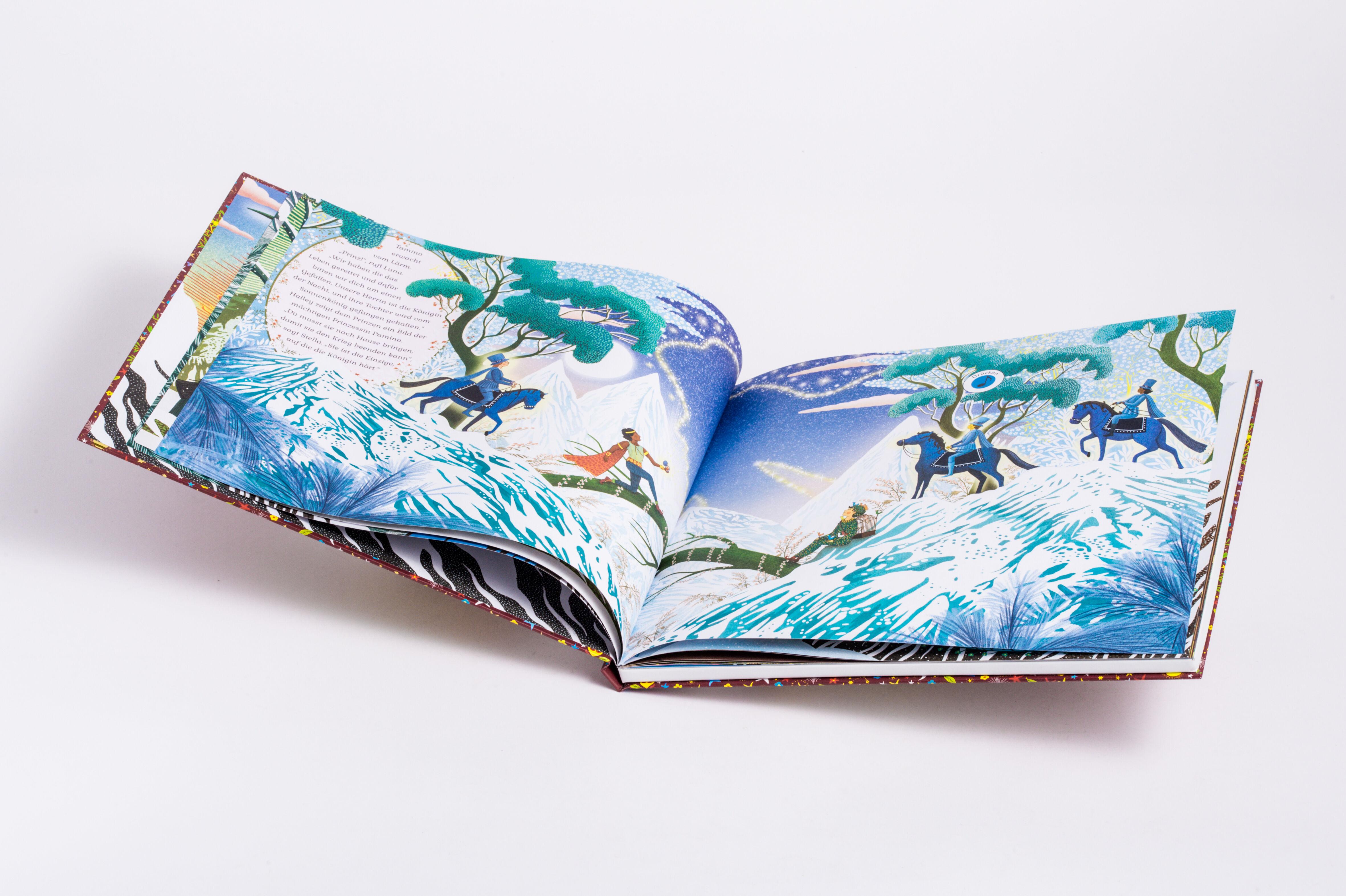 Beispielinhalt (Bild) Wolfgang Amadeus Mozart. Die Zauberflöte