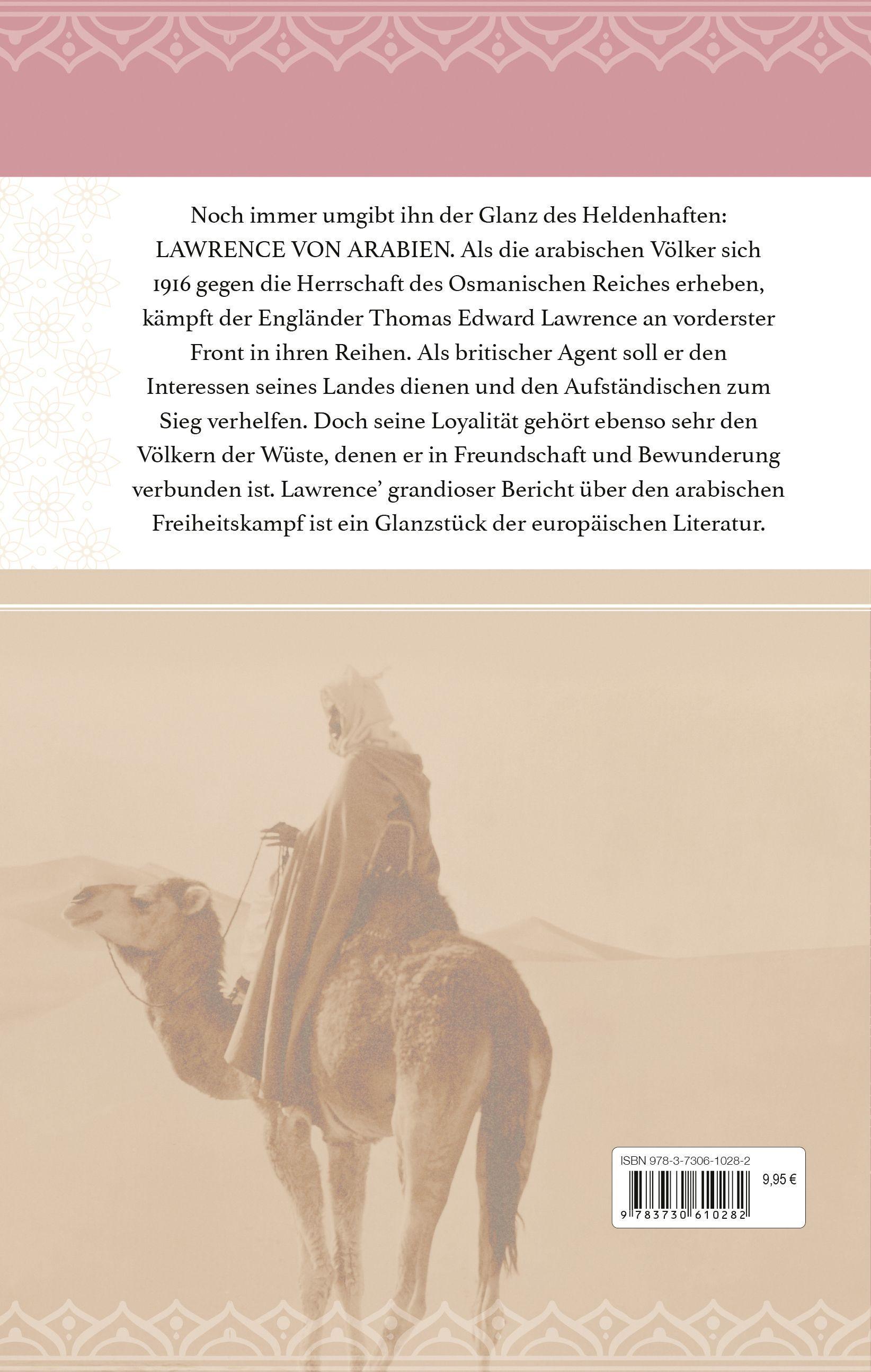 Beispielinhalt (Bild) Die sieben Säulen der Weisheit. Lawrence von Arabien