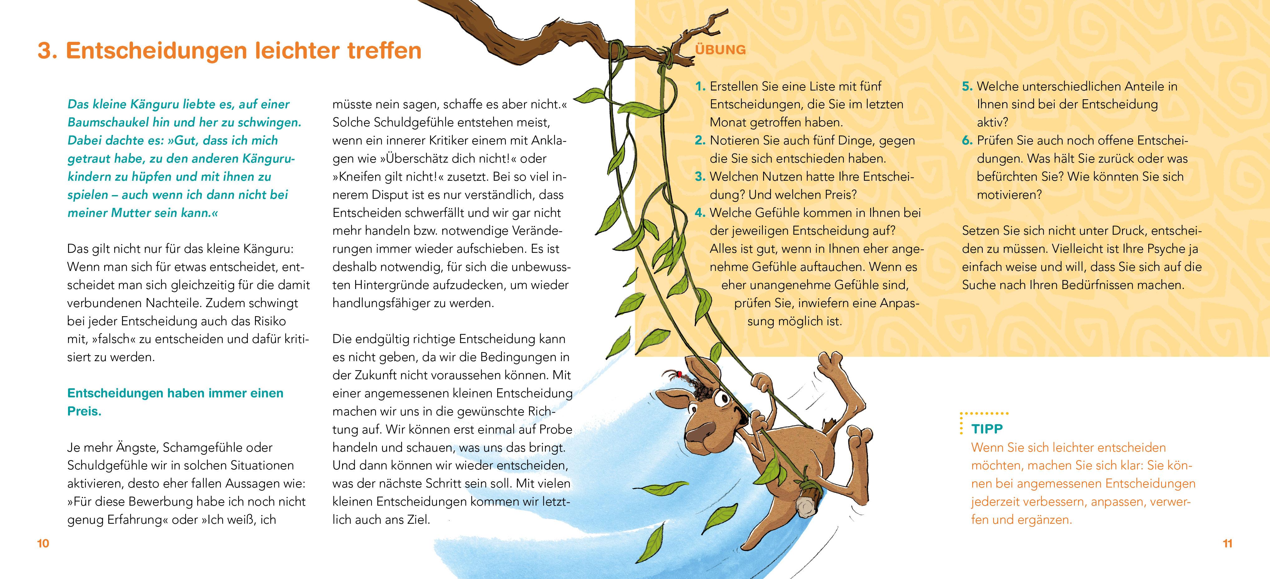 Beispielinhalt (Bild) Vertrau auf dich, du schaffst das!