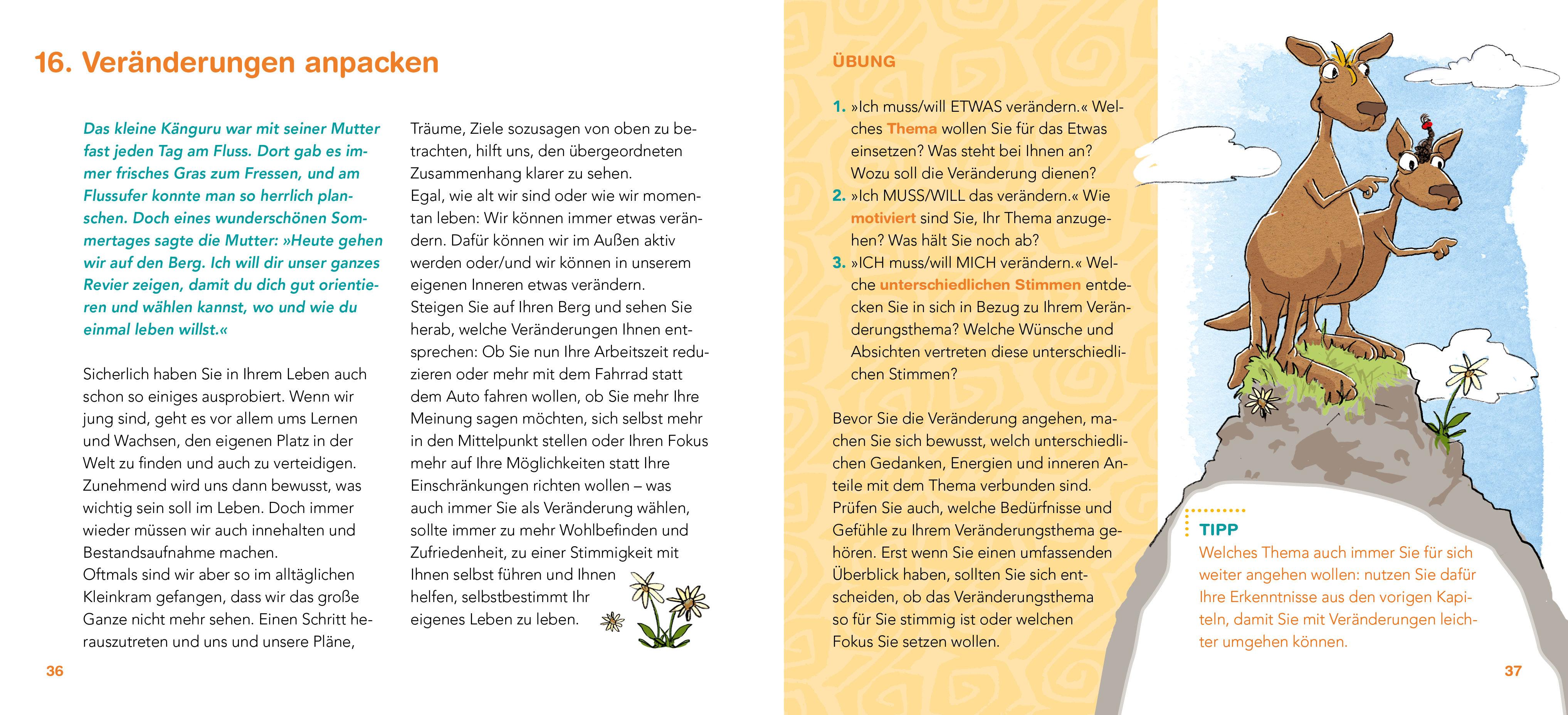 Beispielinhalt (Bild) Vertrau auf dich, du schaffst das!