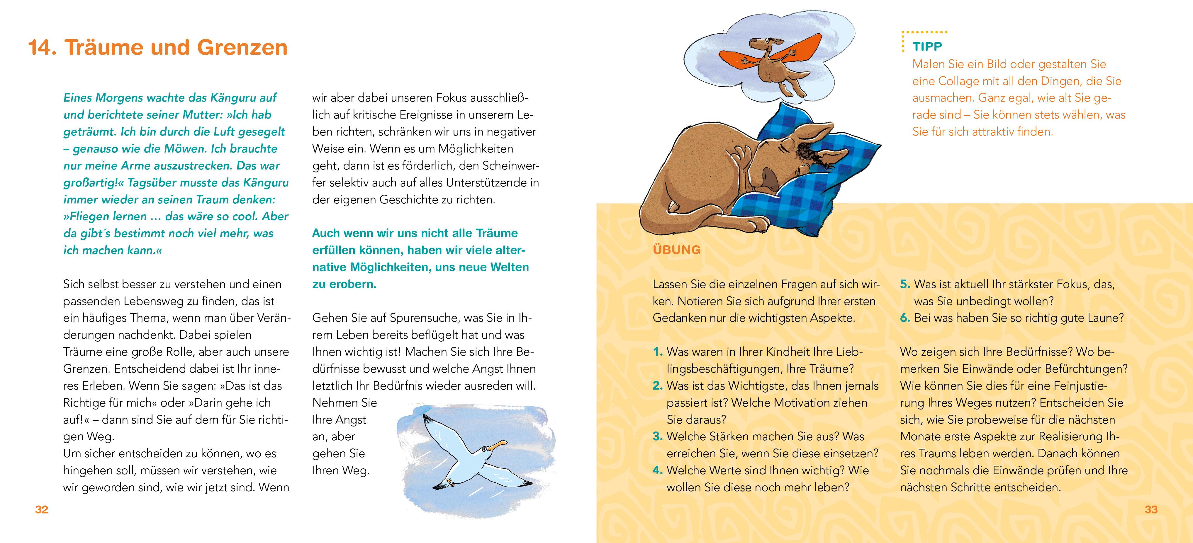 Beispielinhalt (Bild) Vertrau auf dich, du schaffst das!