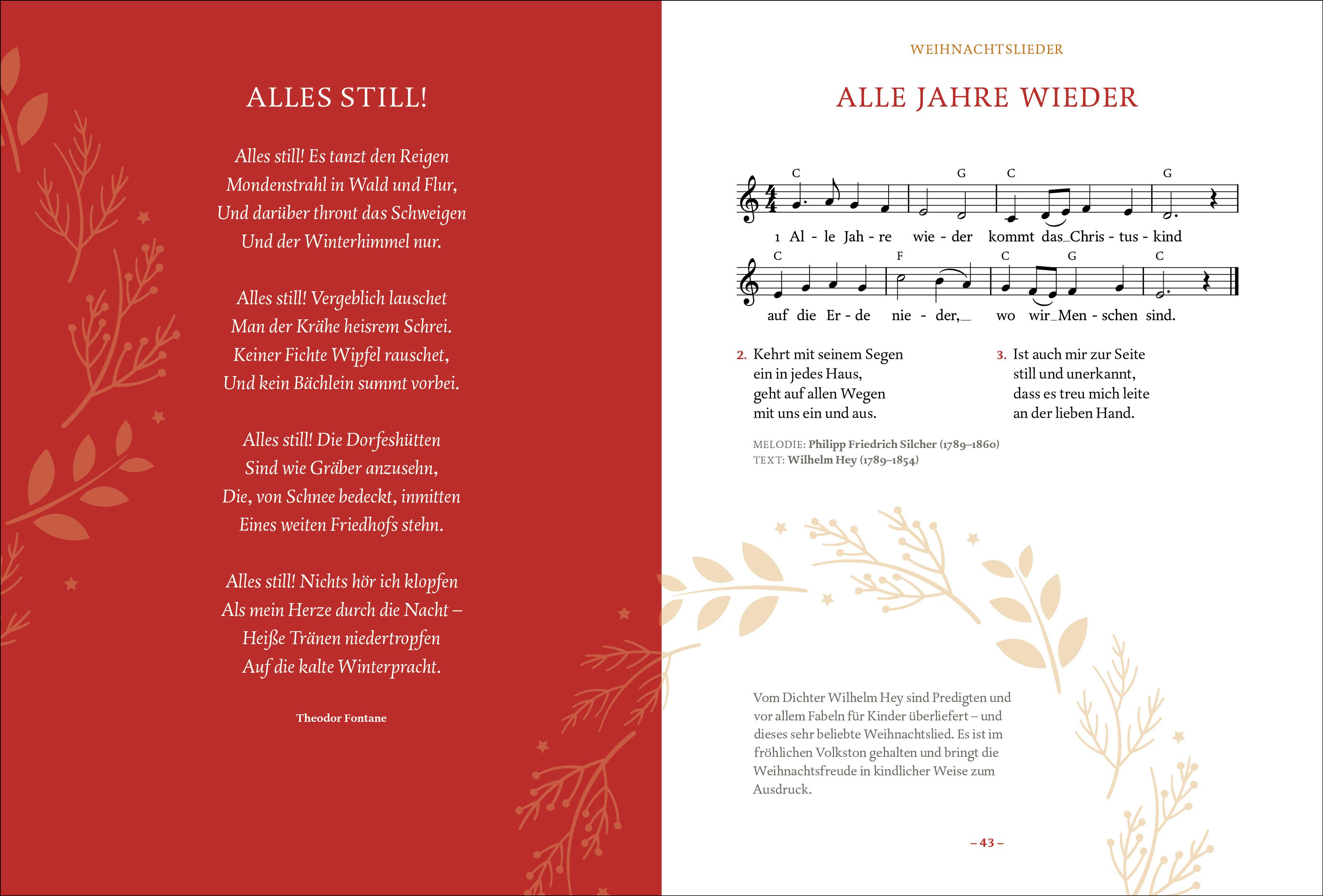 Beispielinhalt (Bild) Die schönsten Weihnachtslieder für die ganze Familie