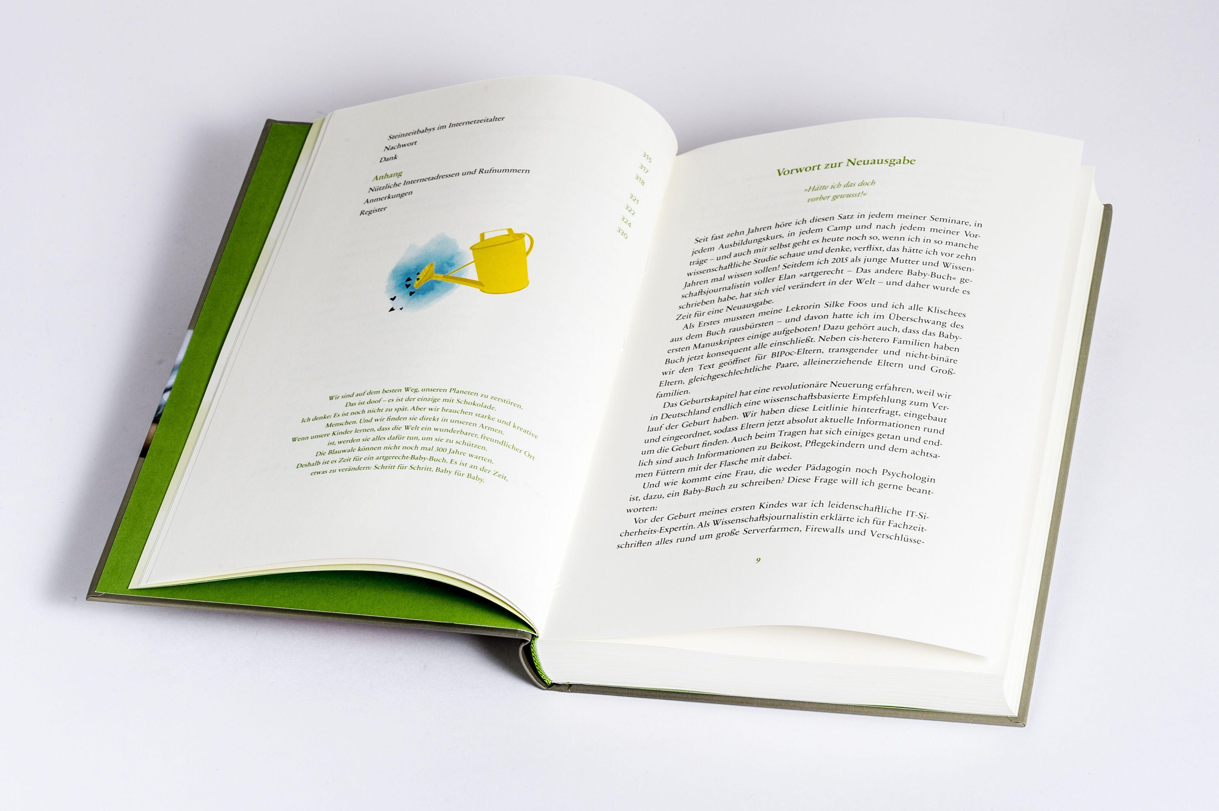 Beispielinhalt (Bild) artgerecht - Das andere Babybuch