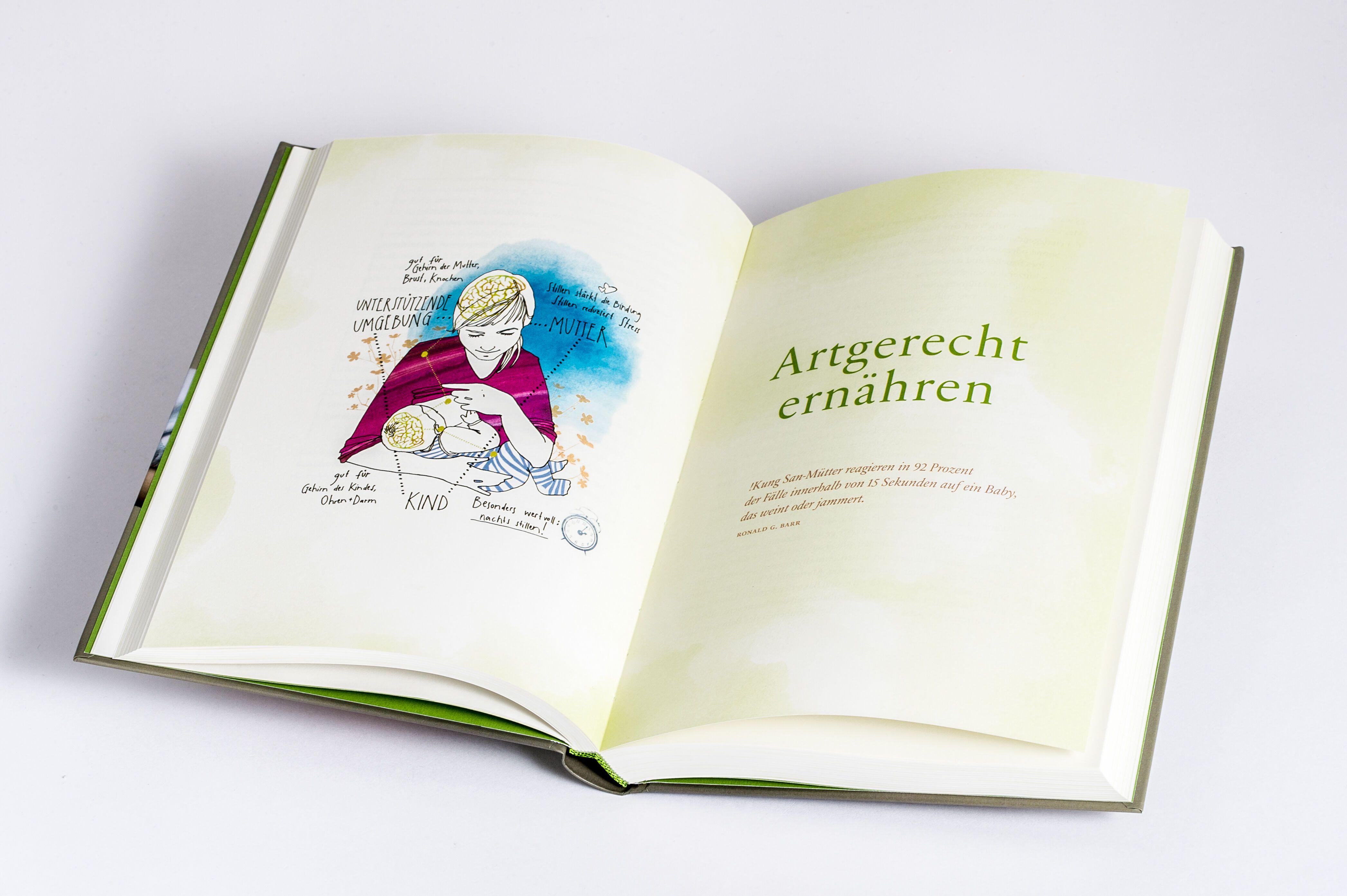 Beispielinhalt (Bild) artgerecht - Das andere Babybuch