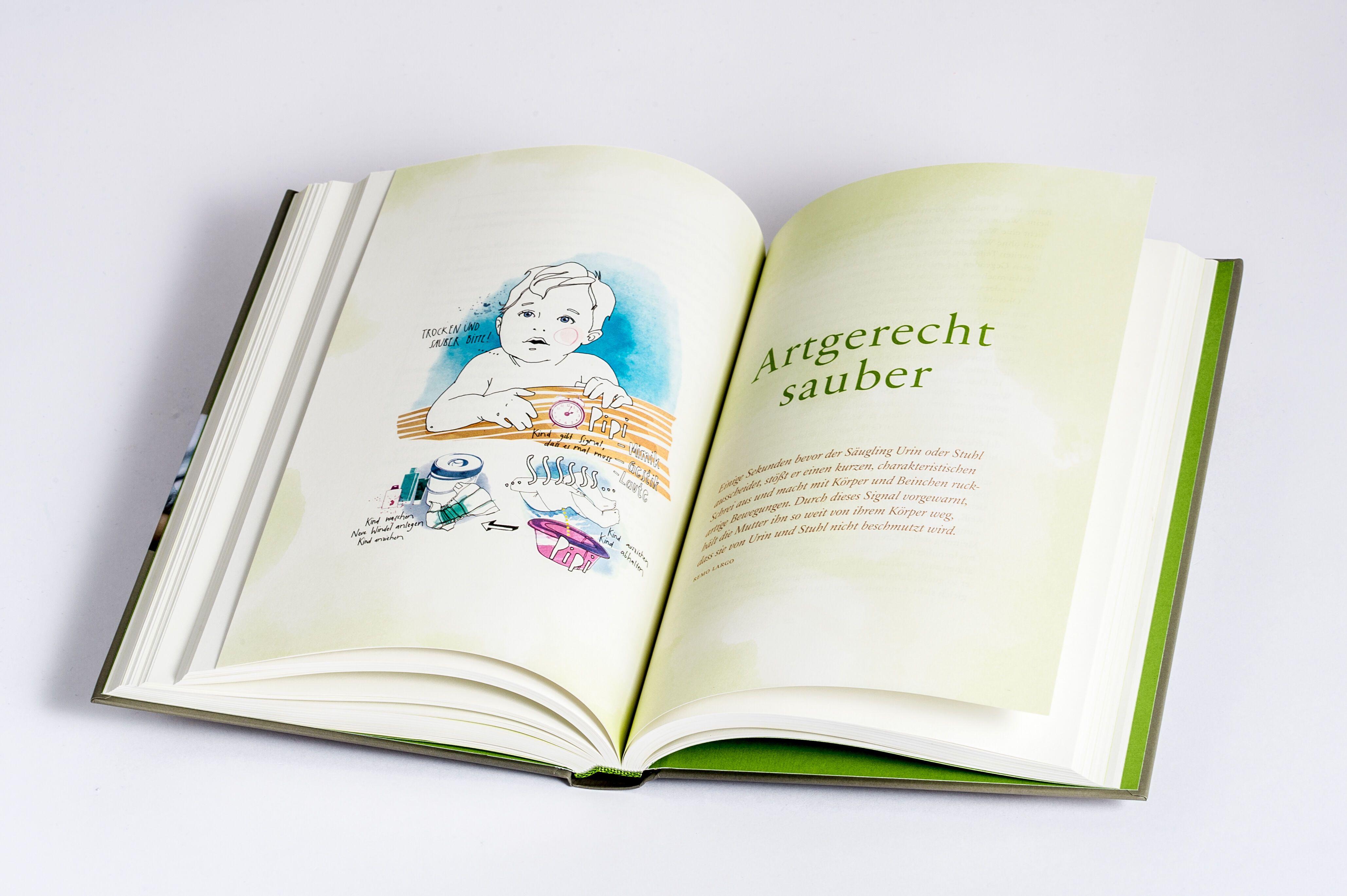 Beispielinhalt (Bild) artgerecht - Das andere Babybuch