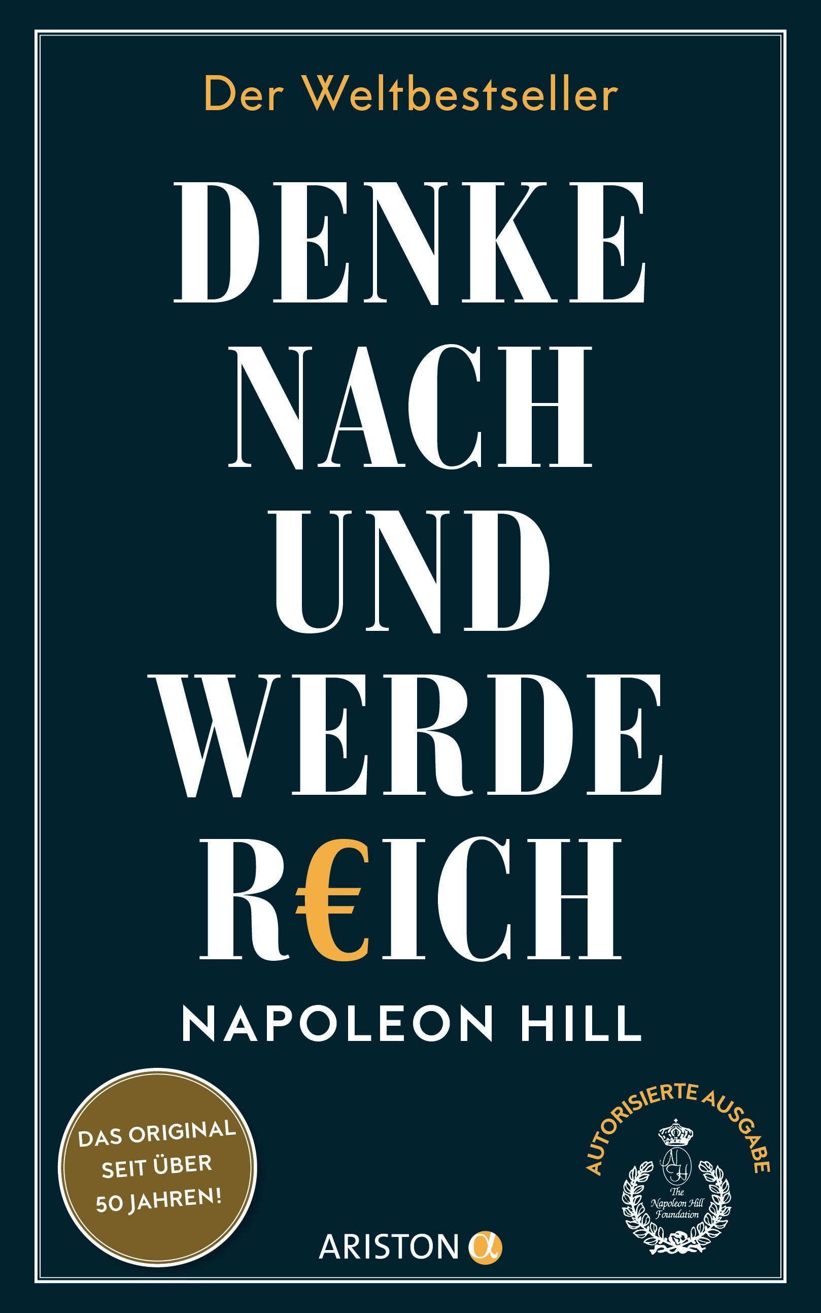 Vorderes Coverbild Denke nach und werde reich