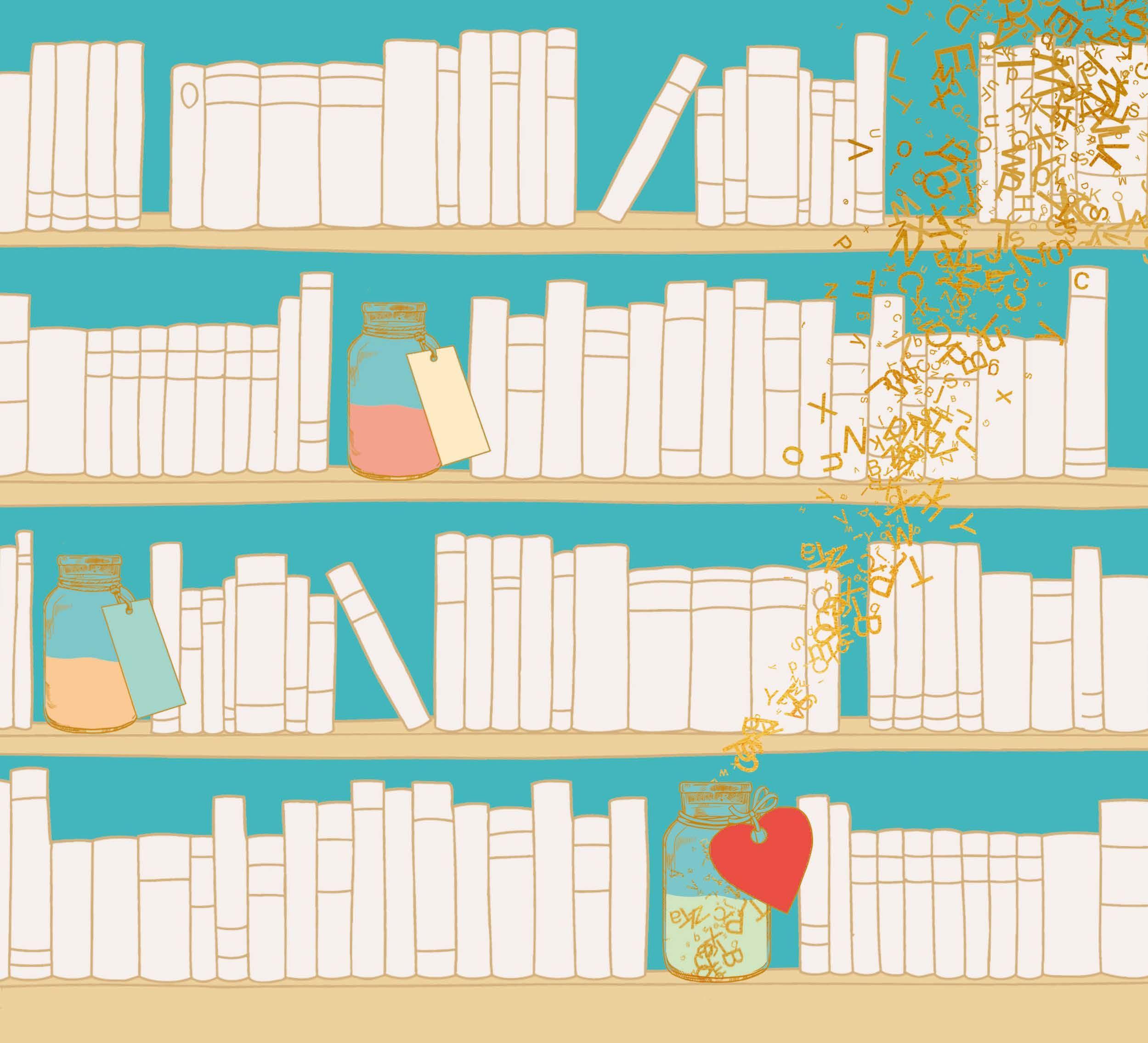 Beispielinhalt (Bild) Die kleine literarische Apotheke