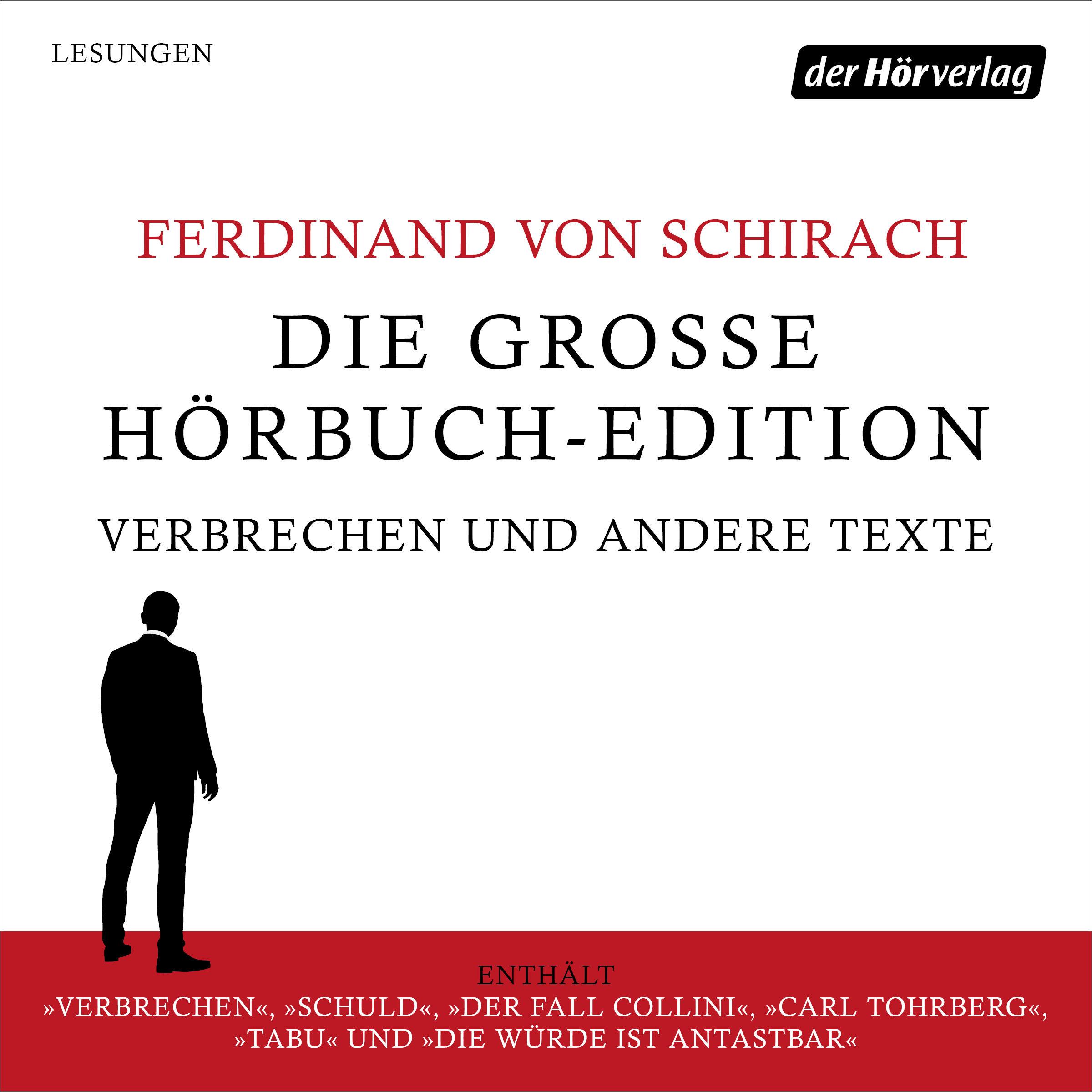 Beispielinhalt (Bild) Die große Hörbuch-Edition - Verbrechen und andere Texte