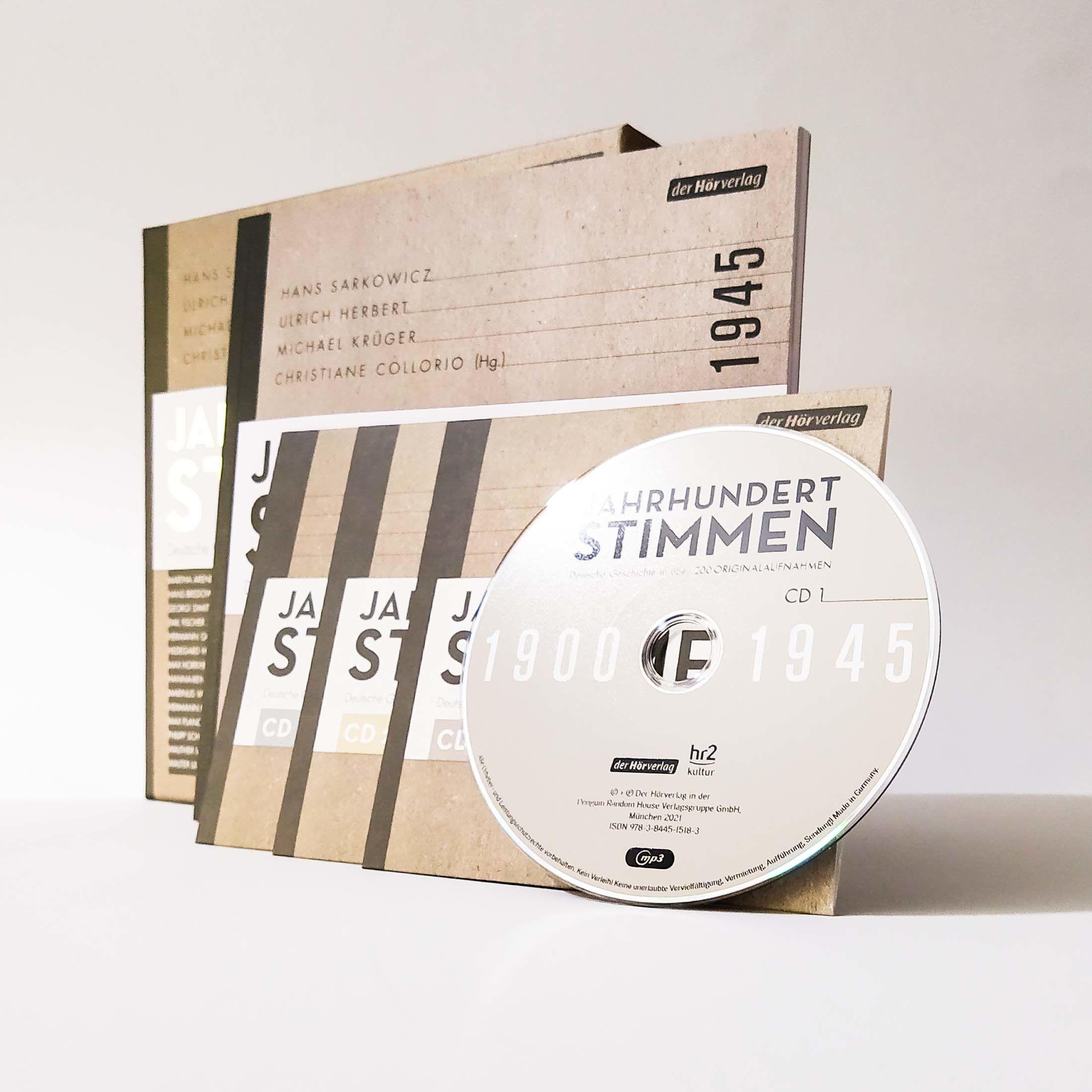 Beispielinhalt (Bild) Jahrhundertstimmen 1900-1945 - Deutsche Geschichte in über 200 Originalaufnahmen