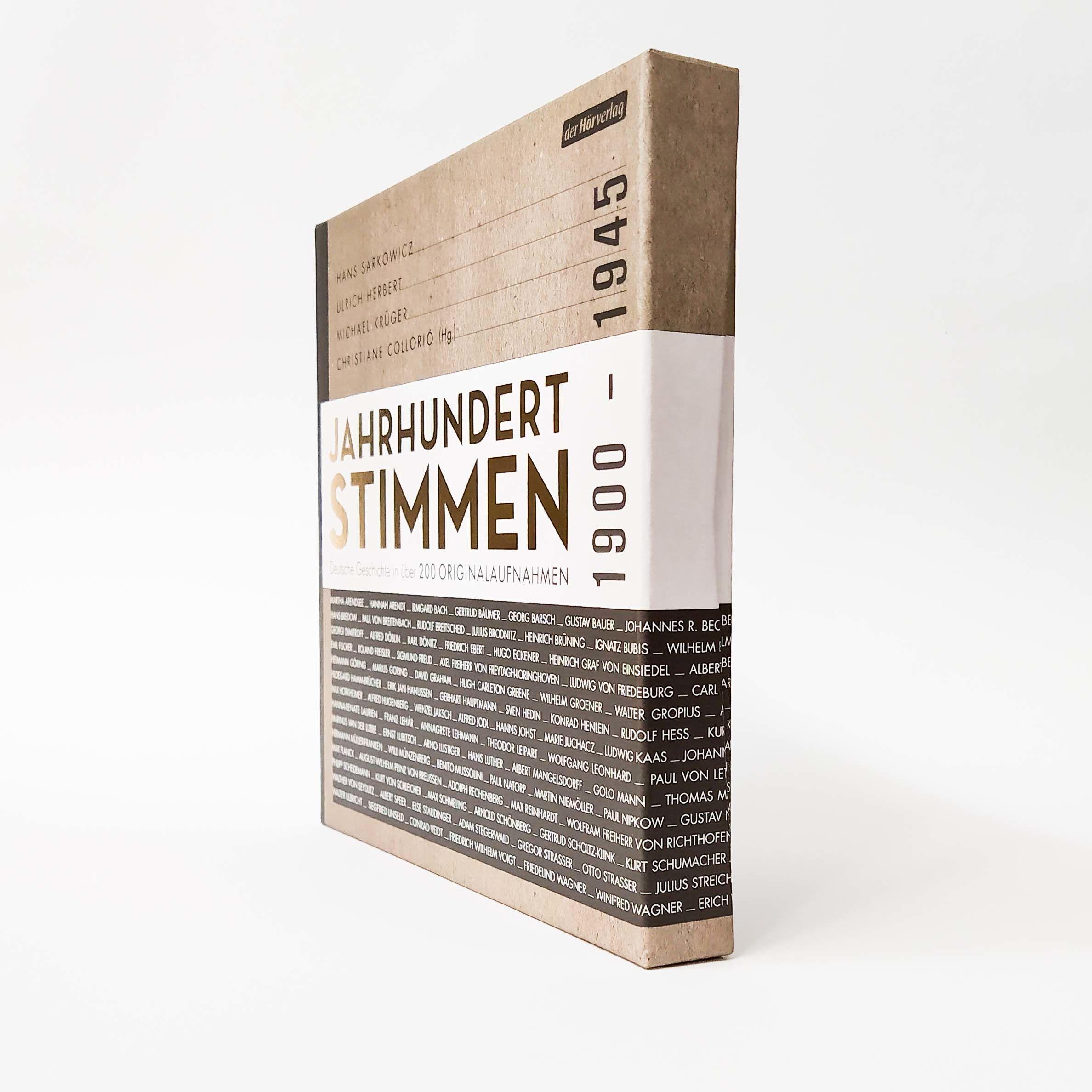 Beispielinhalt (Bild) Jahrhundertstimmen 1900-1945 - Deutsche Geschichte in über 200 Originalaufnahmen