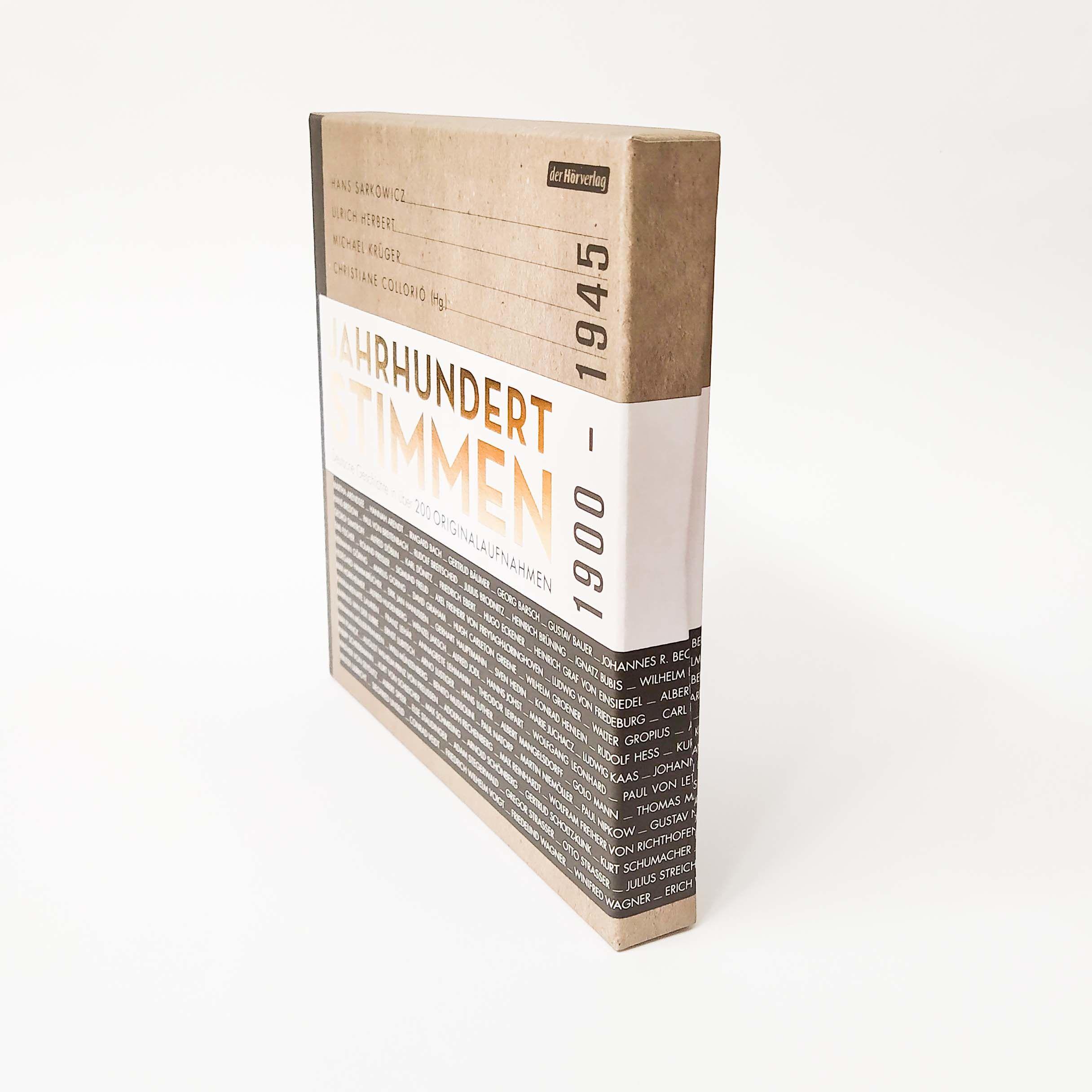 Beispielinhalt (Bild) Jahrhundertstimmen 1900-1945 - Deutsche Geschichte in über 200 Originalaufnahmen