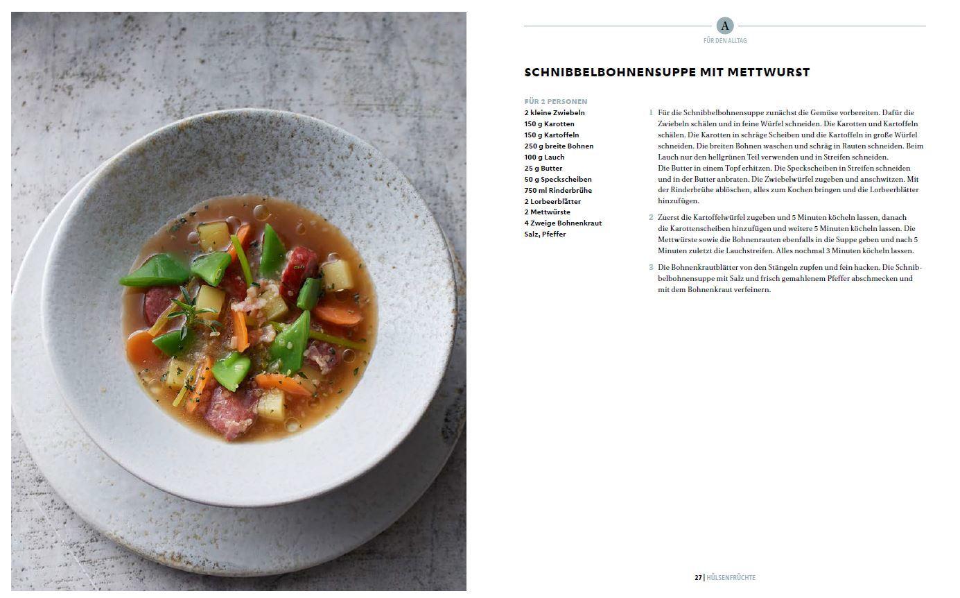 Beispielinhalt (Bild) Zuhause kochen und genießen