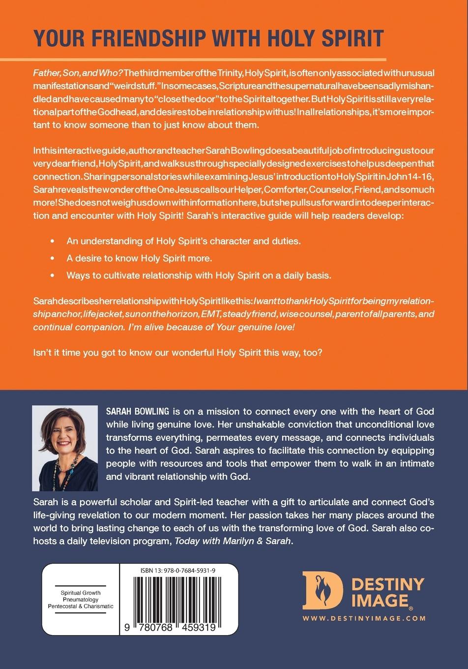 Rückseitencover Your Friendship with Holy Spirit