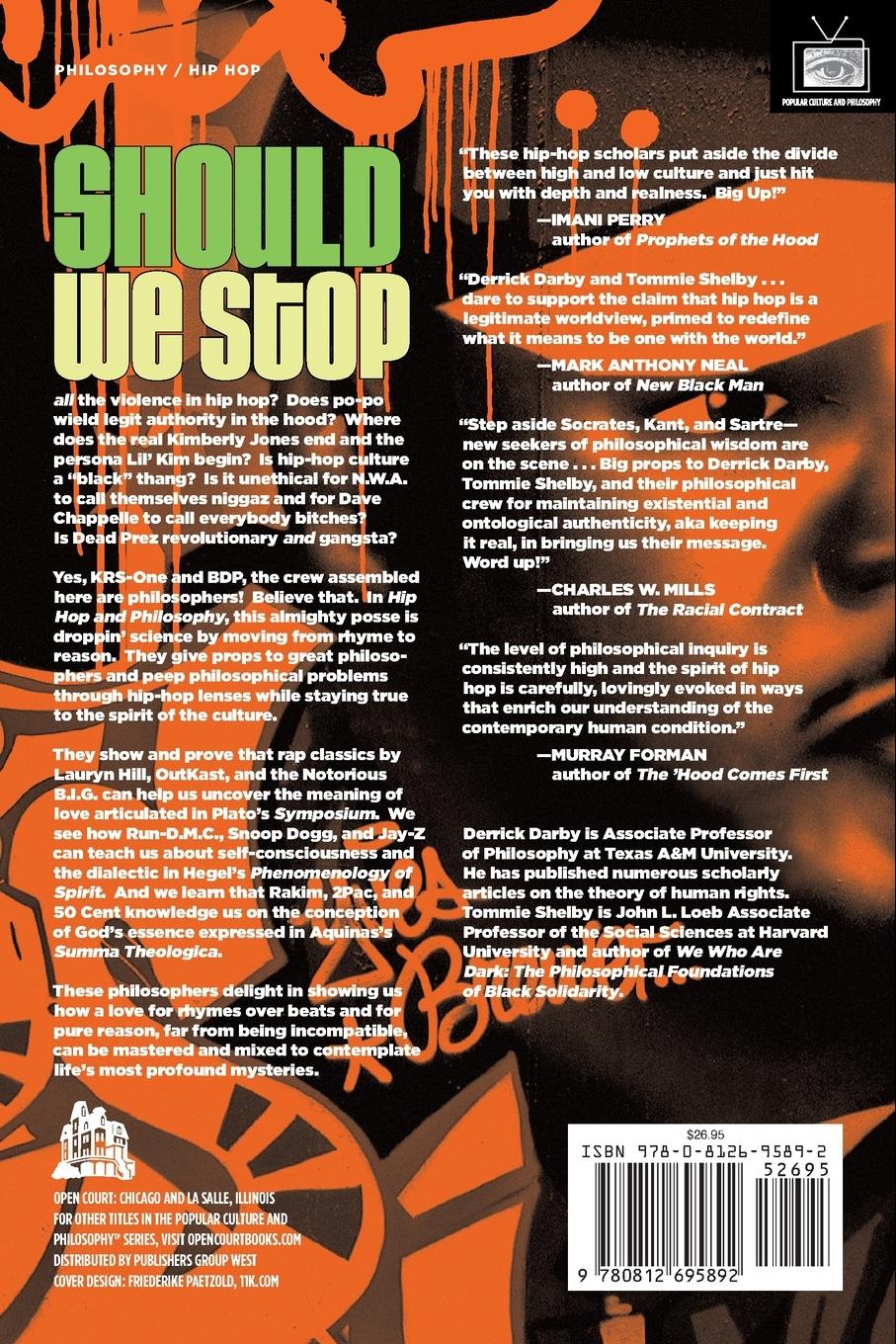 Rückseitencover Hip-Hop and Philosophy